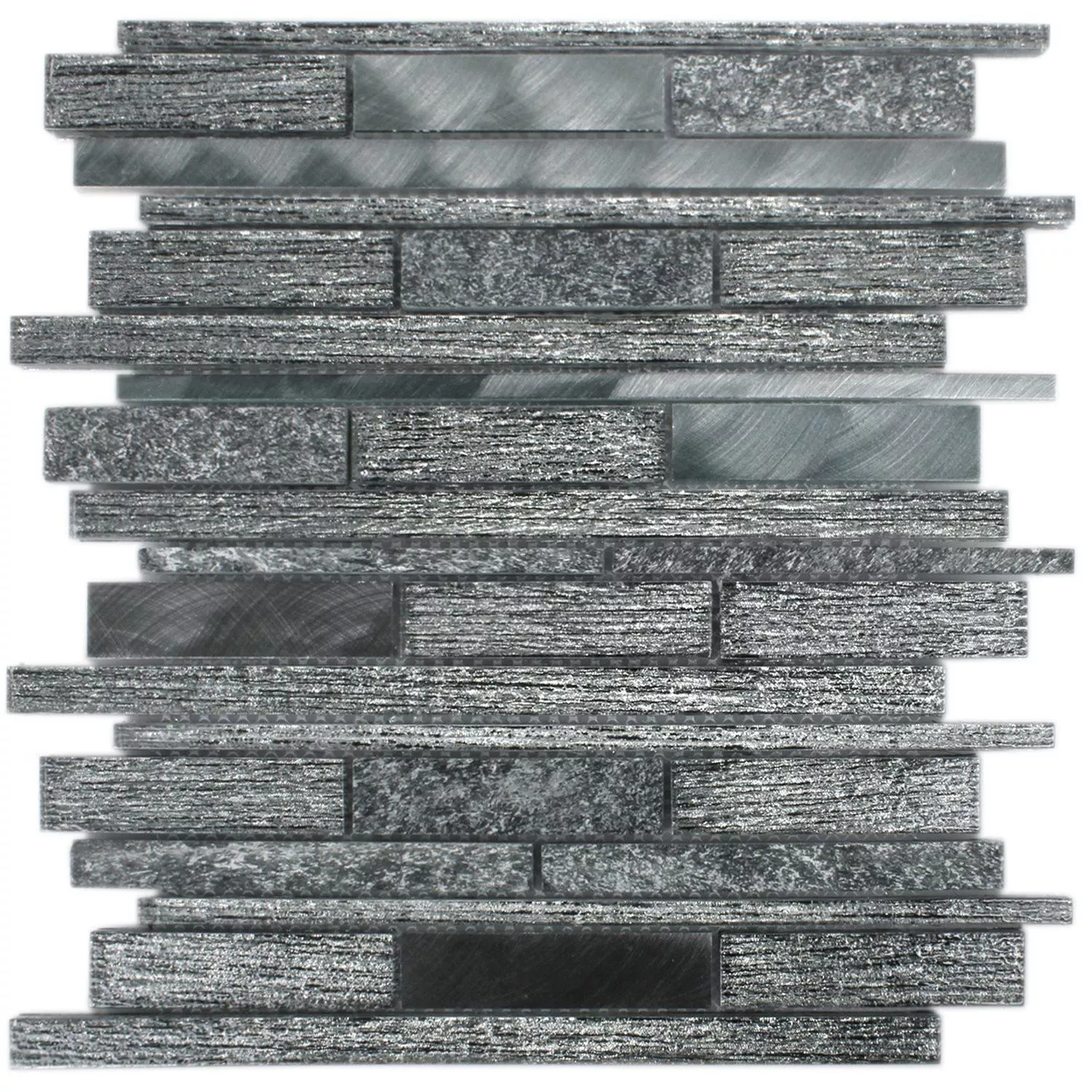 Sample Mosaic Tiles Panorama Black