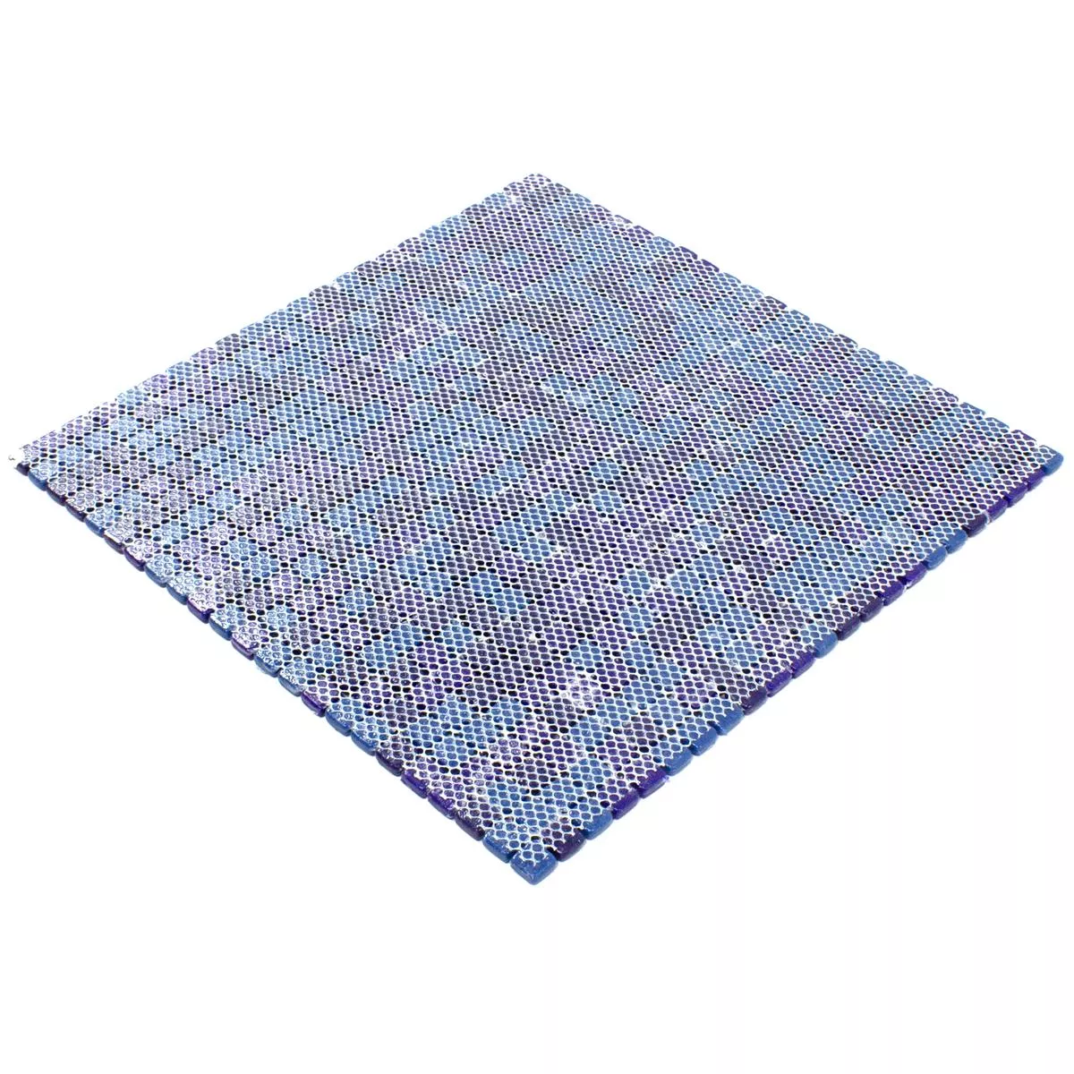 Glass Mosaic Tiles Delight Blue Mix