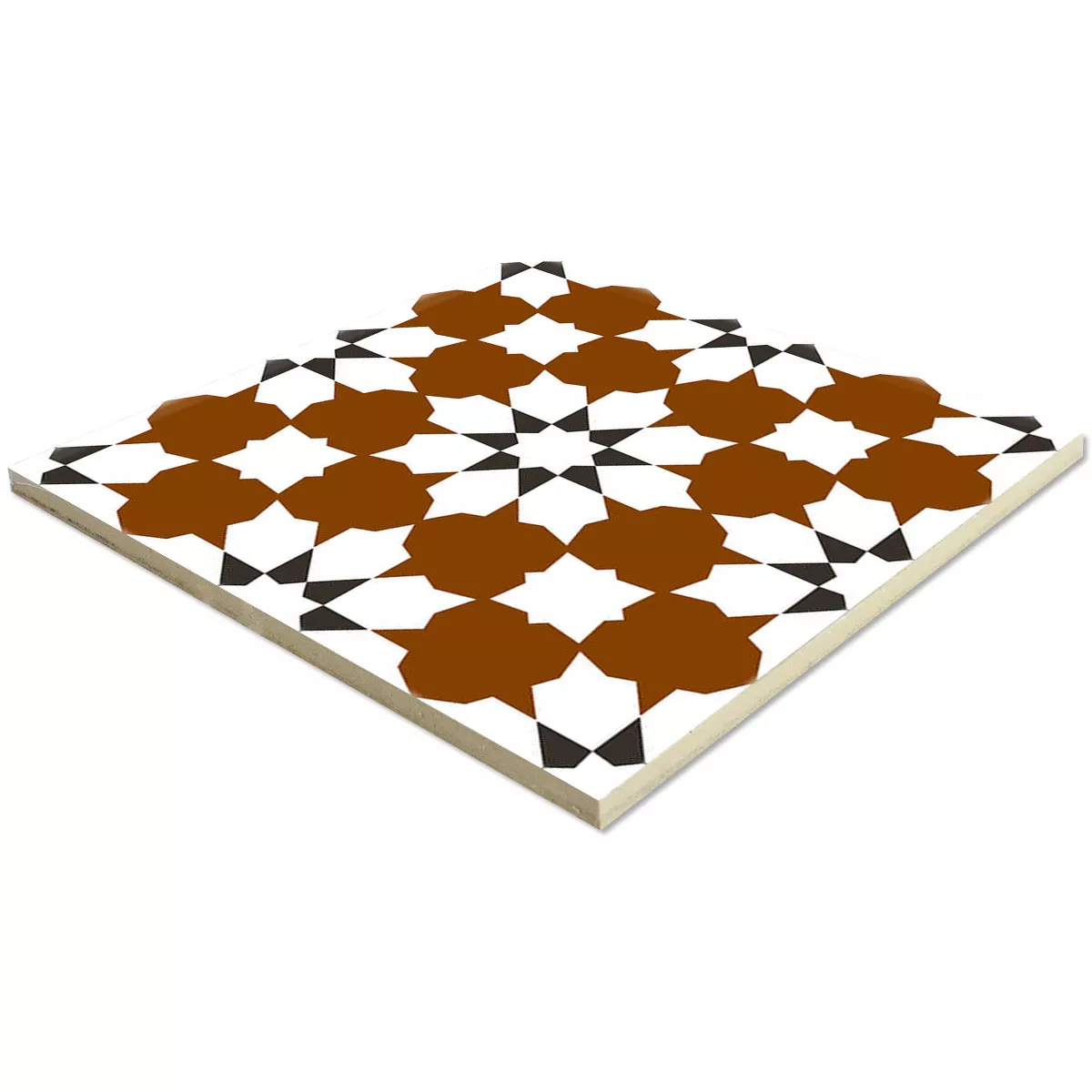 Porcelain Stoneware Tiles Samarkand Brown 22,5x22,5cm