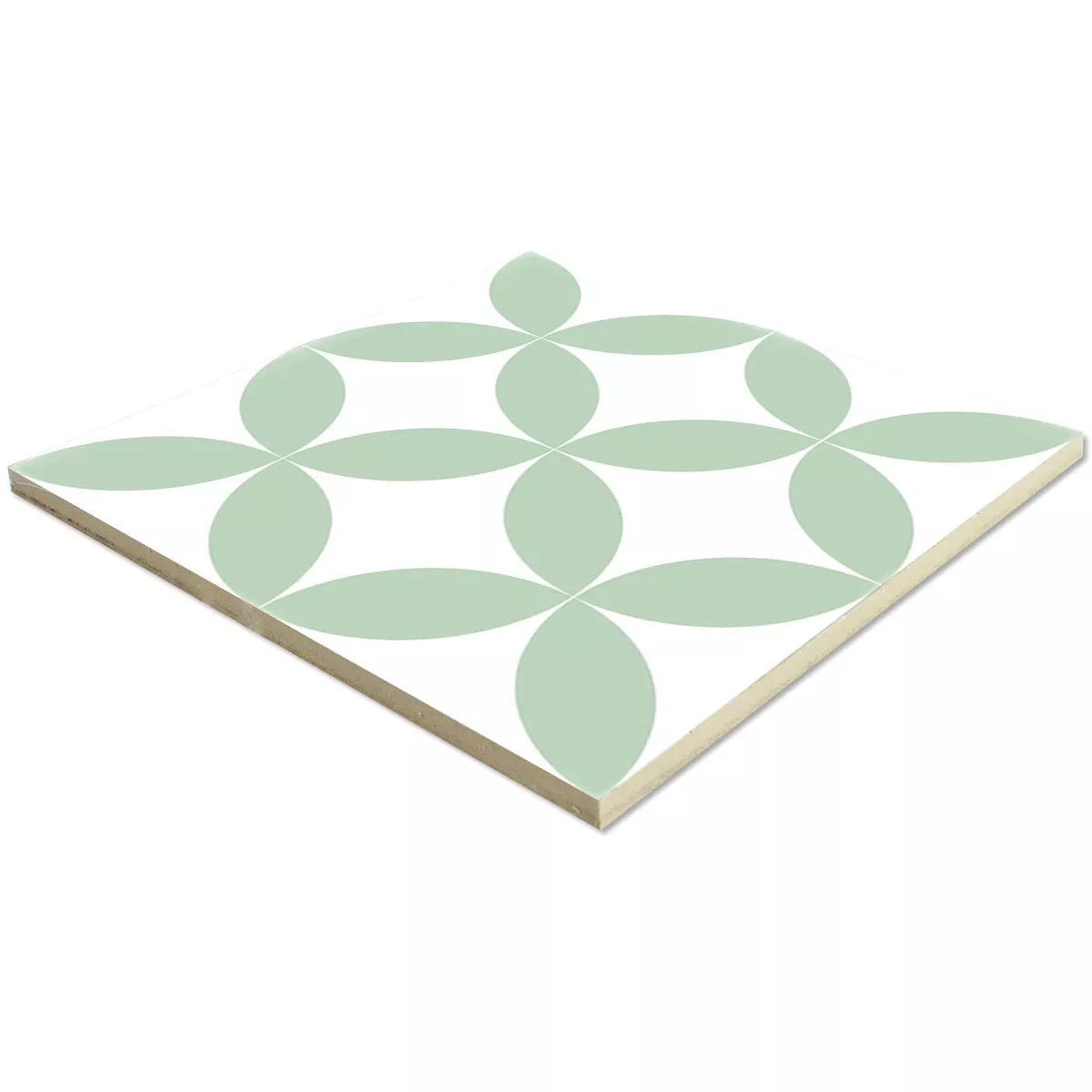 Porcelain Stoneware Tiles Florentino Light Green 22,5x22,5cm