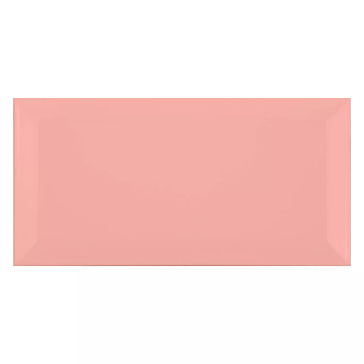 Metro tile Pink Mat 10x20 cm Facet Jasper Pink