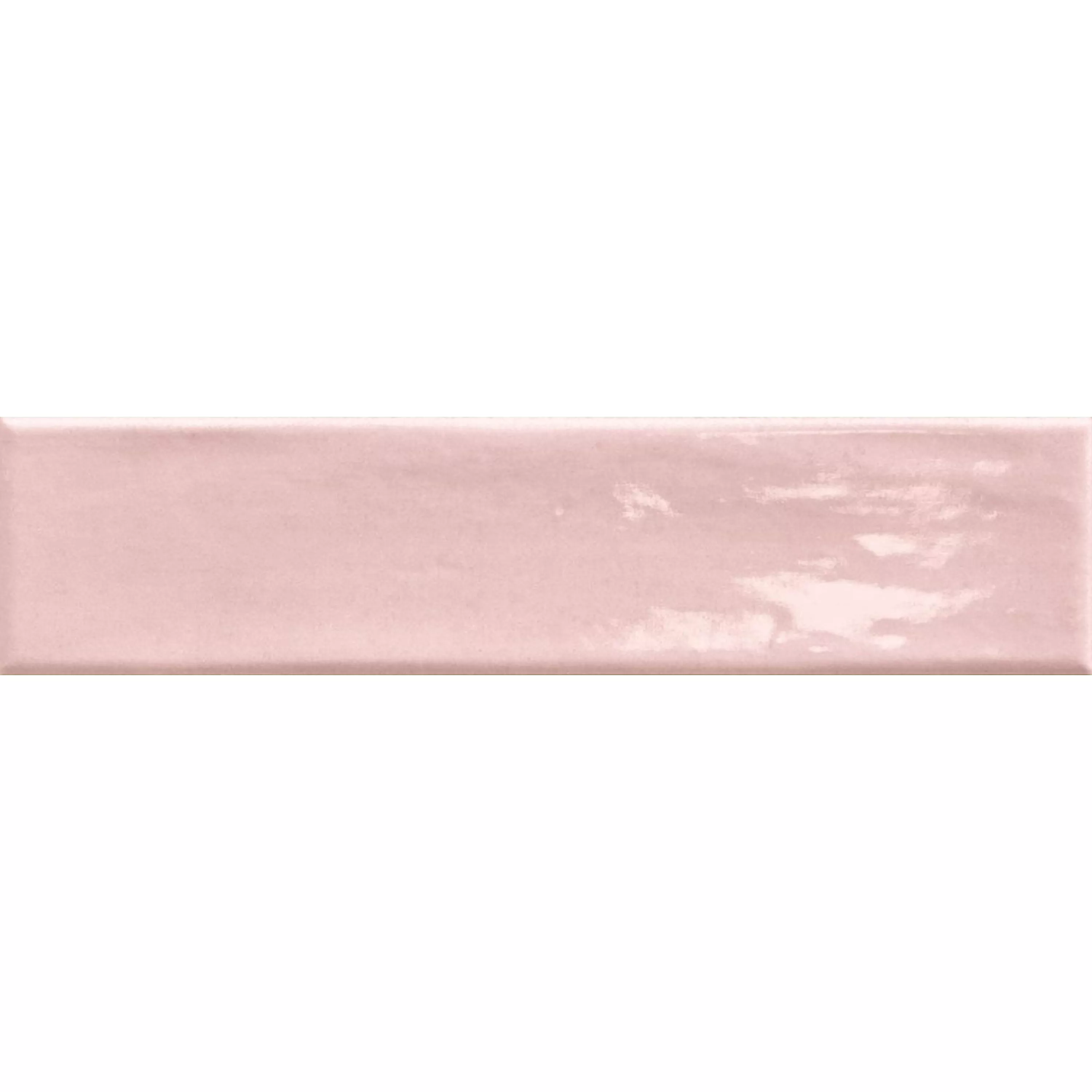 Wall Tiles Tropea Glossy Waved Pink 7,5x30cm