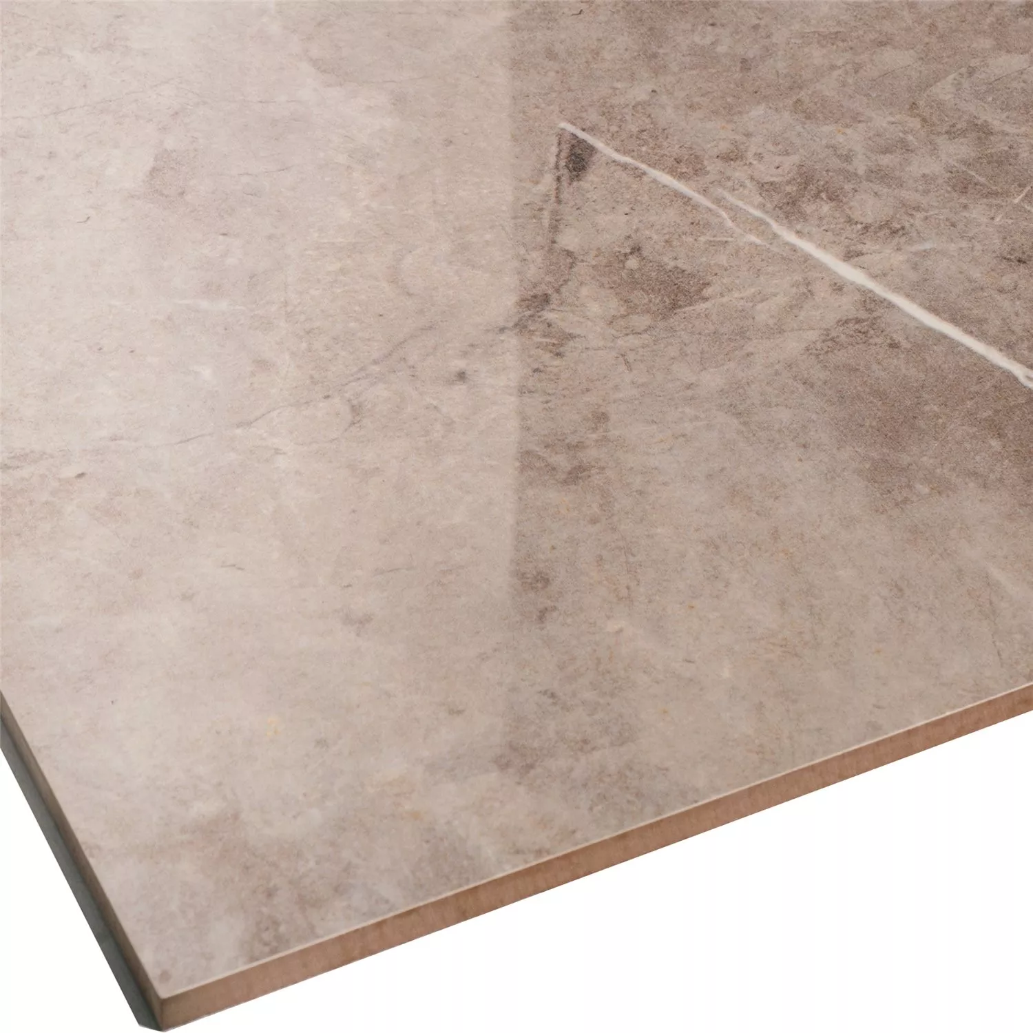 Floor Tiles Comfort Brown Polished 58x58cm