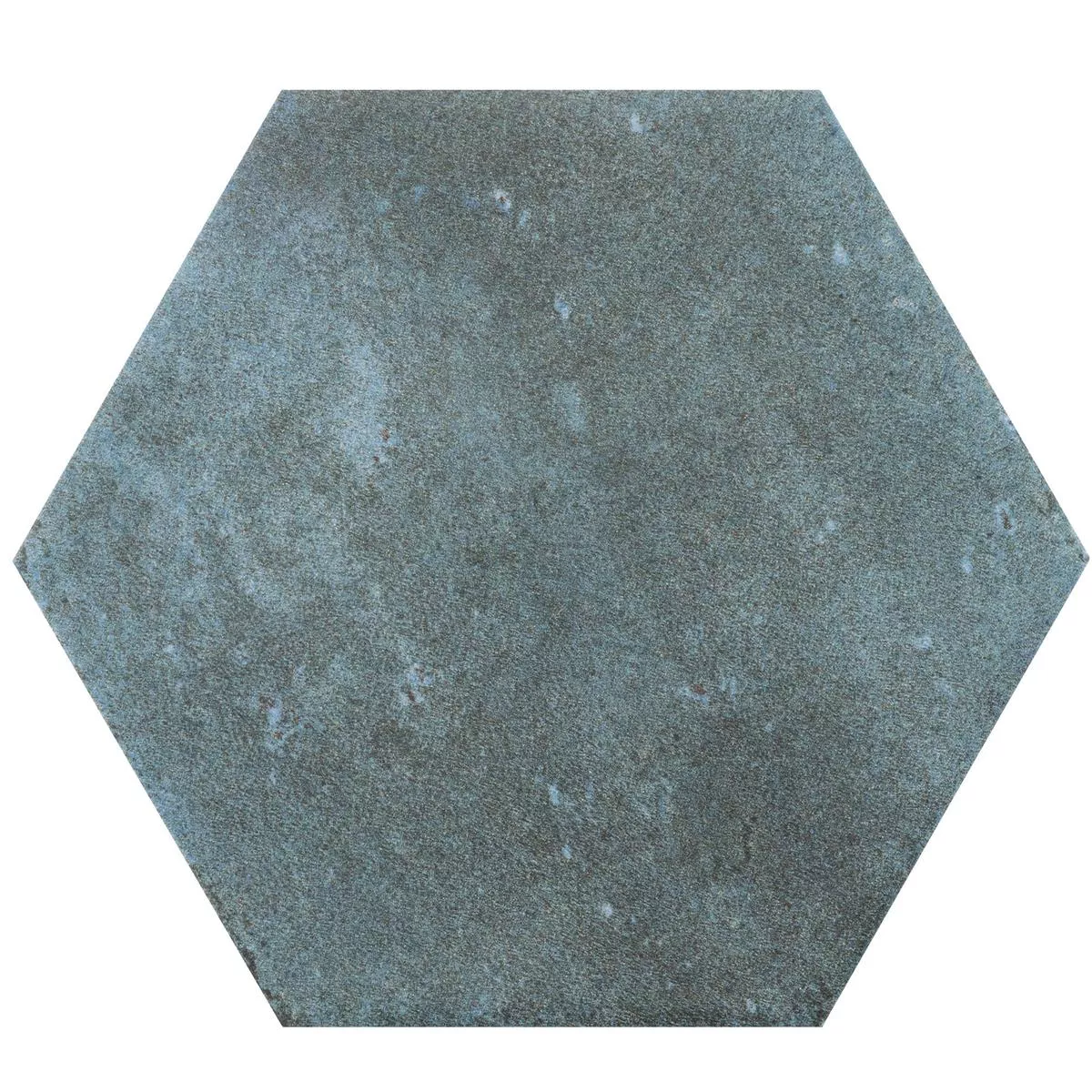 Floor Tiles Arosa Mat Hexagon Pacific Blue 17,3x15cm