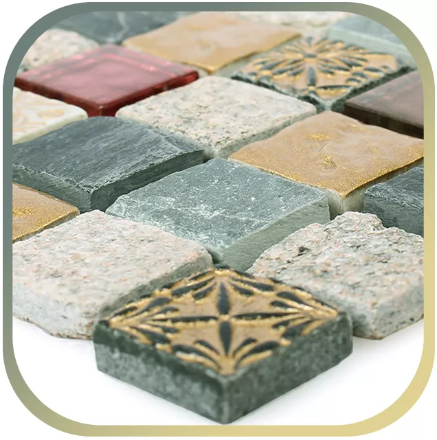 Glass Replica Mosaic Glass Replica Mosaic