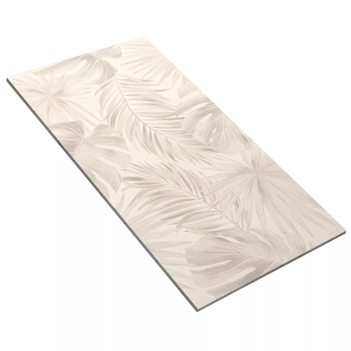 Wall Tiles Maldives Floral 30x60cm Ivory