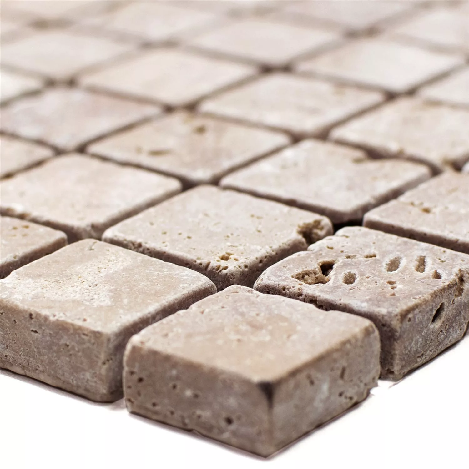 Mosaic Tiles Travertine Patara Noce 23