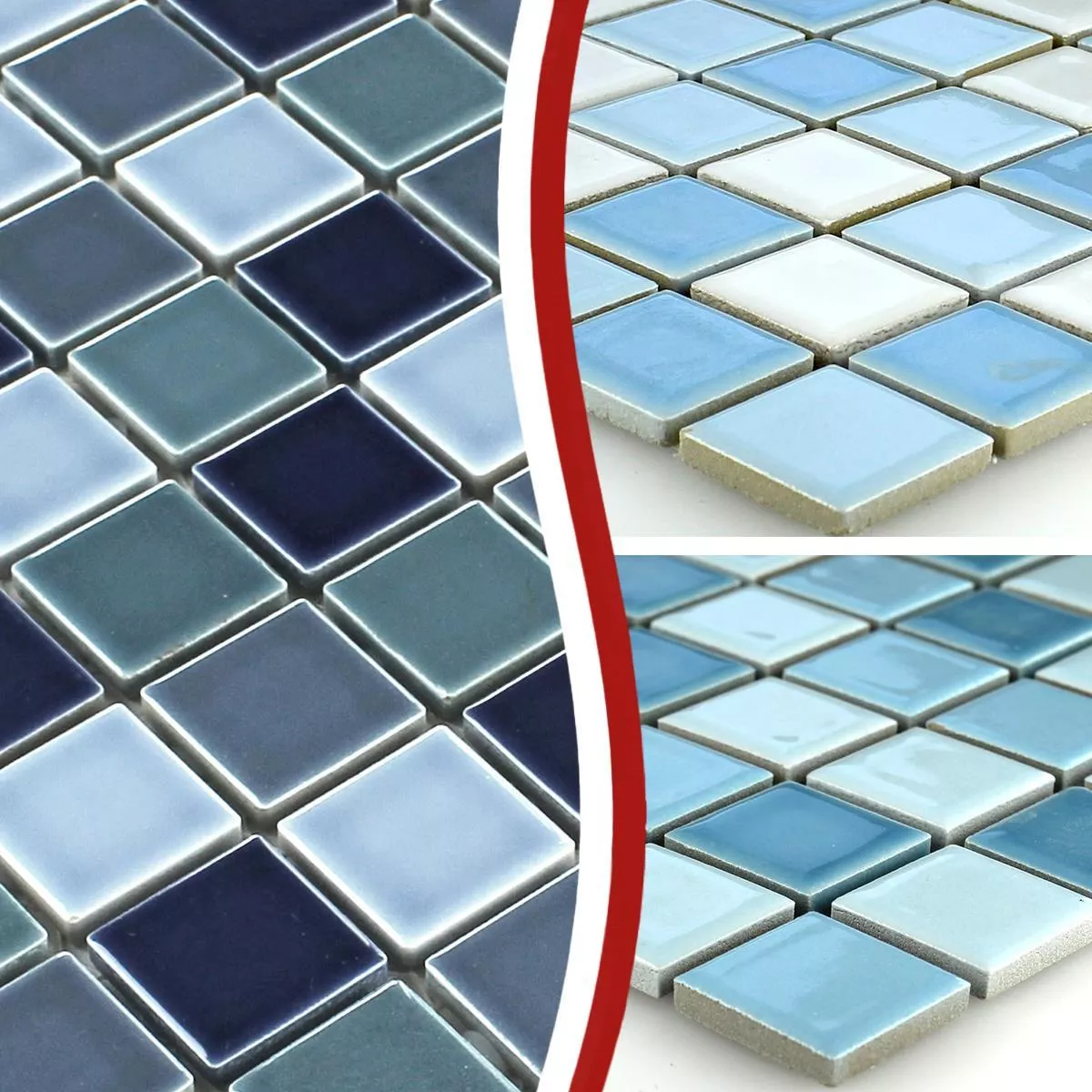 Mosaic Tiles Ceramic  Glossy