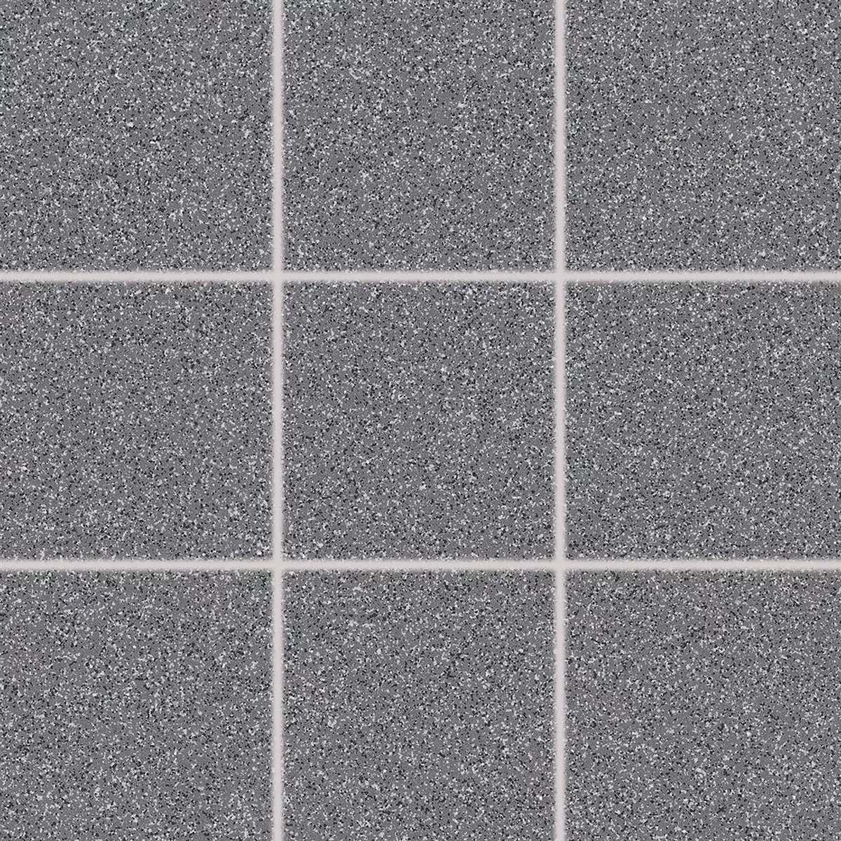 Mosaikfliesen Olympia Anthrazit Matt 98x98x8 mm R10/B