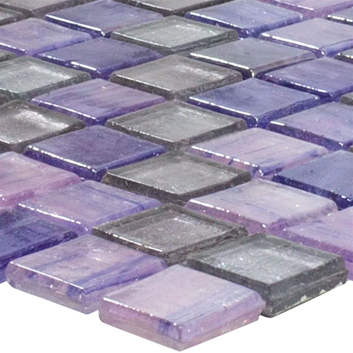 Glass Mosaic Tiles Edessa Purple Mix Glass Mosaic Tiles Edessa Purple Mix
