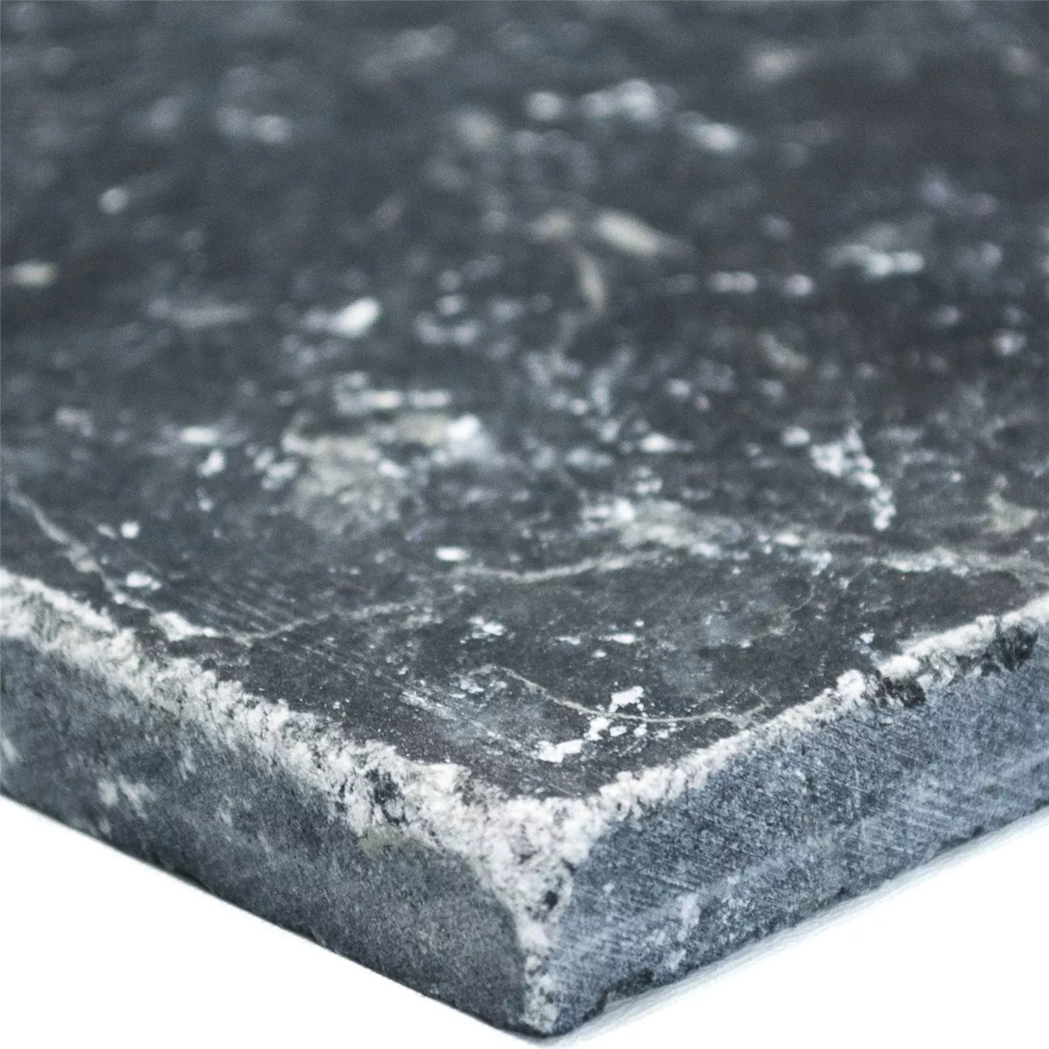 Natural Stone Tiles Marble Visso Nero 10x10cm
