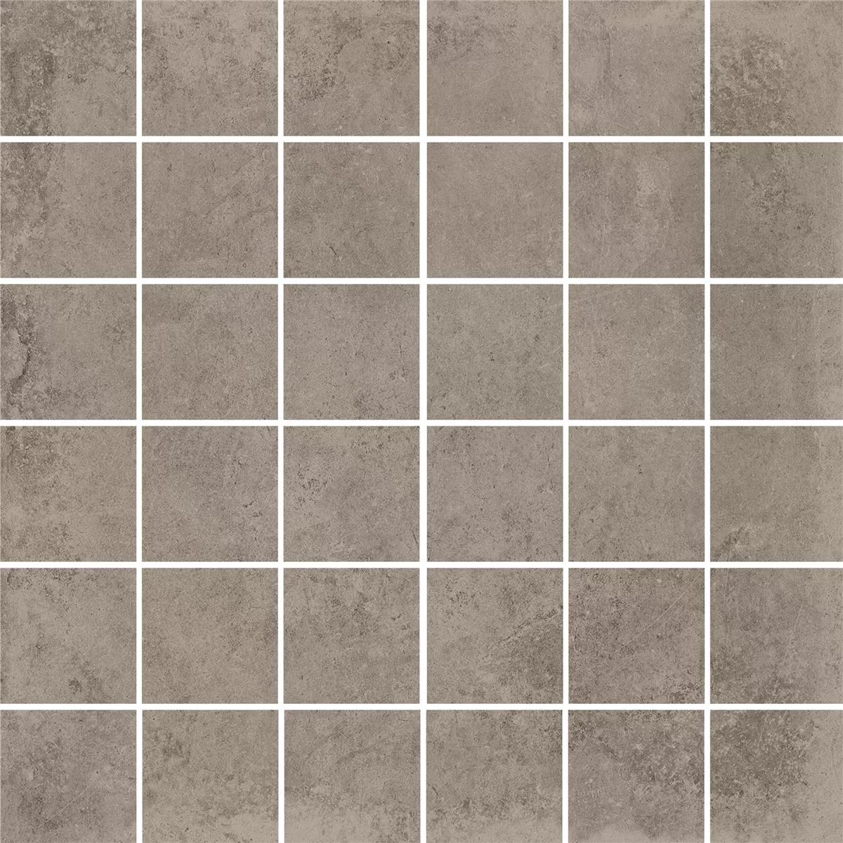 Mosaic Tile Colossus Cement-Optic Taupe