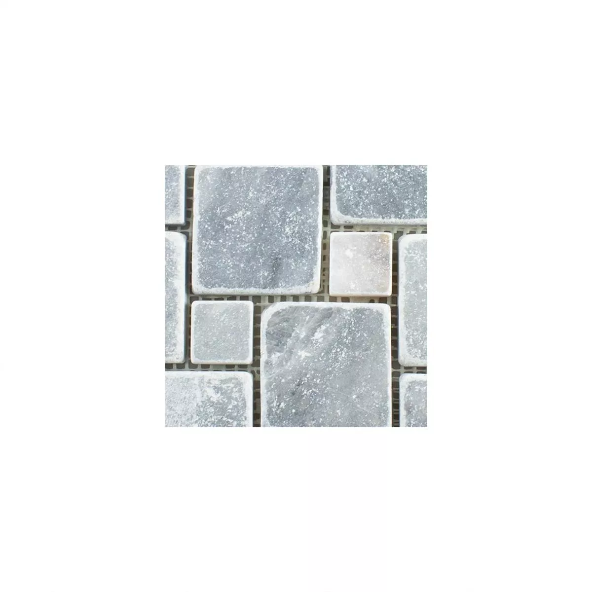 Sample Natural Stone Marble Mosaic Tiles Kilkenny Light Grey