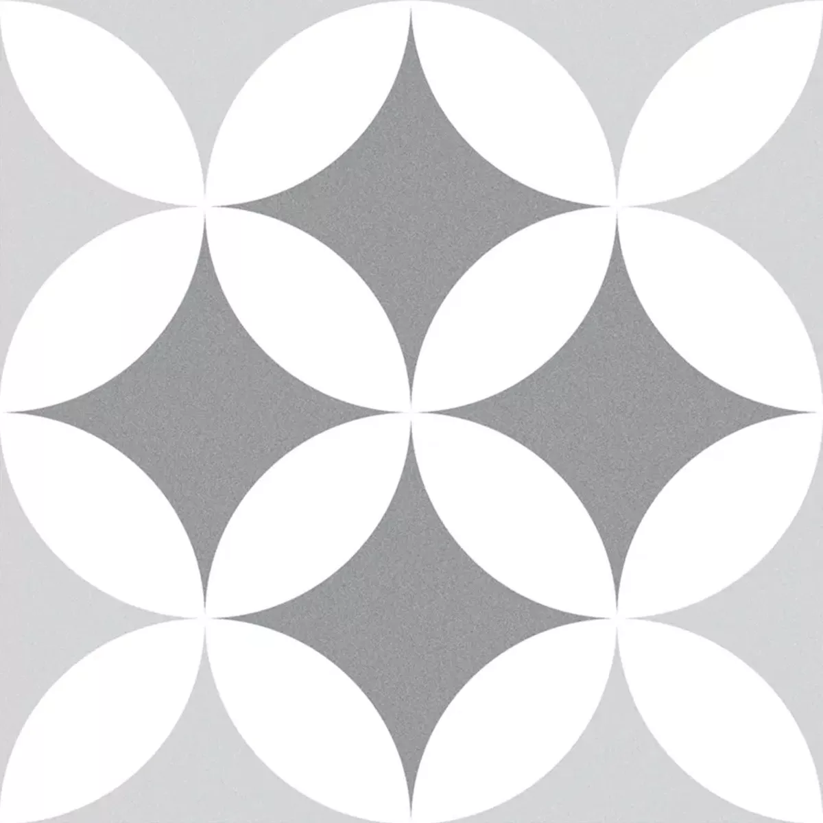 Floor Tiles Cement Optic Atlantica Oteiza Grey Blanc