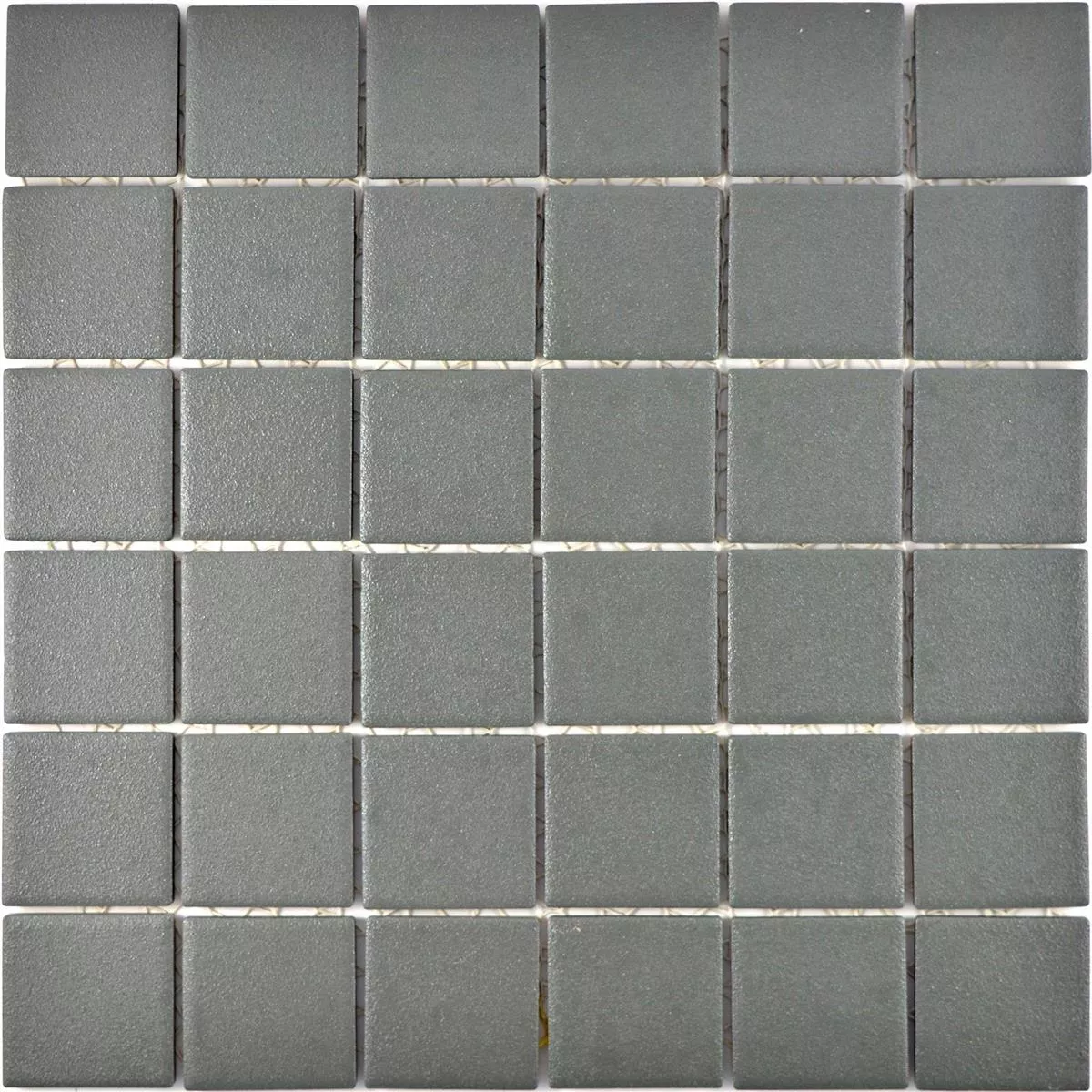 Ceramic Mosaic Tiles Shalin Non-Slip R10 Grey Q48