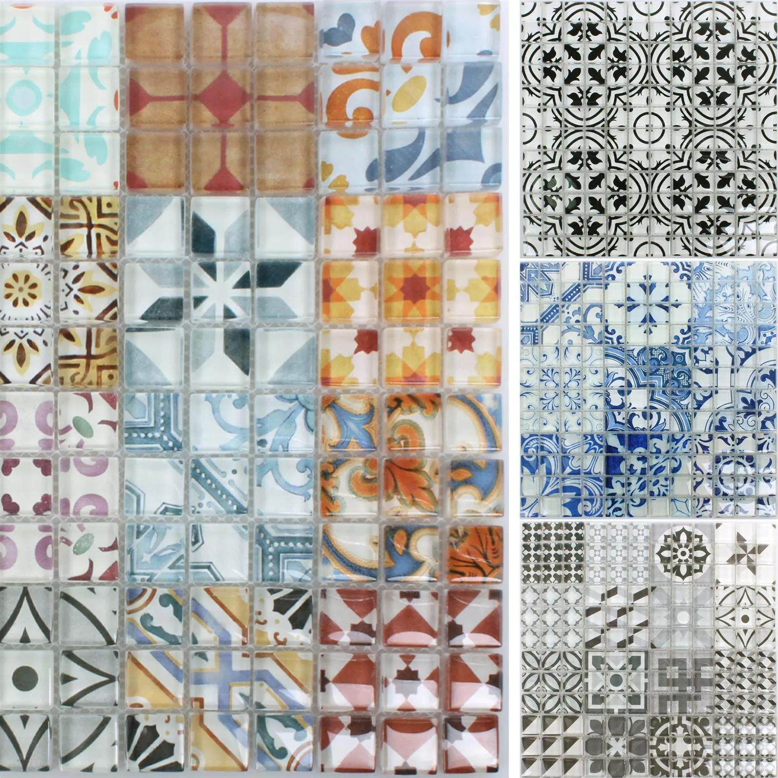 Mosaic Tiles Glass Inspiration