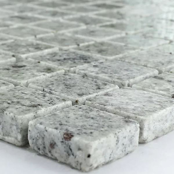 Mosaic Tiles Granit 23x23x8mm Grey White