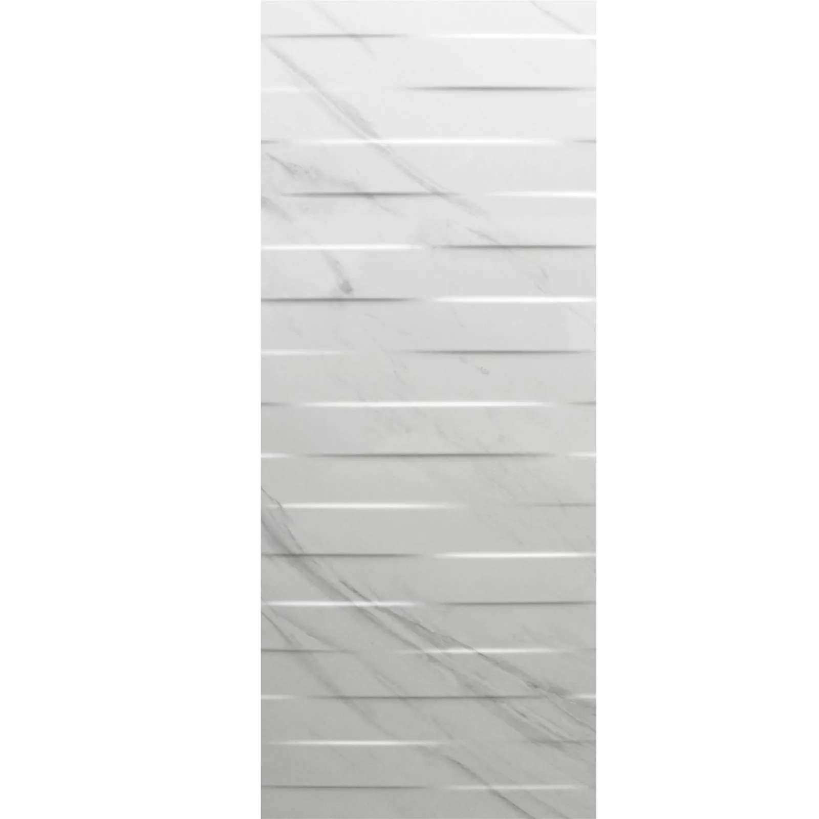 Wall Tiles Springs White 40x120cm White Decor
