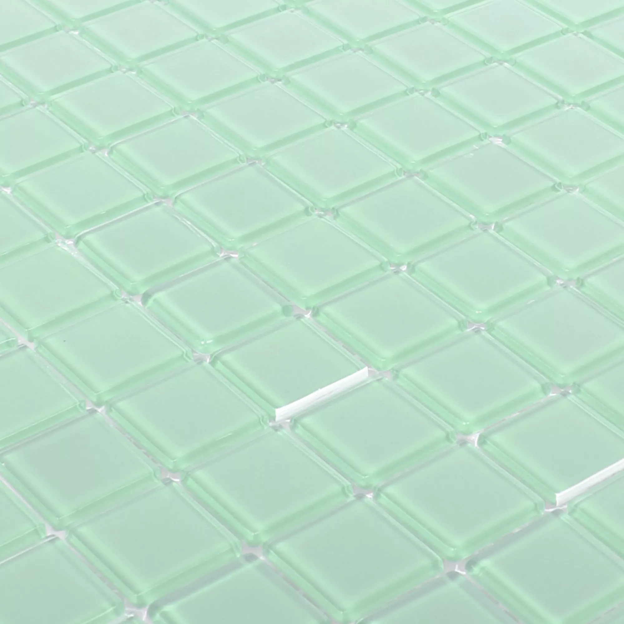 Glass Mosaic Tiles Florida Light Green