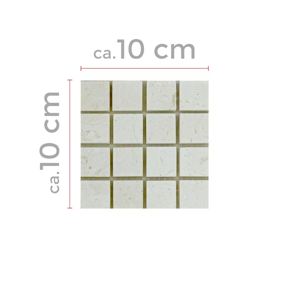 Sample Natural Stone Mosaic Limestone Luminares 23