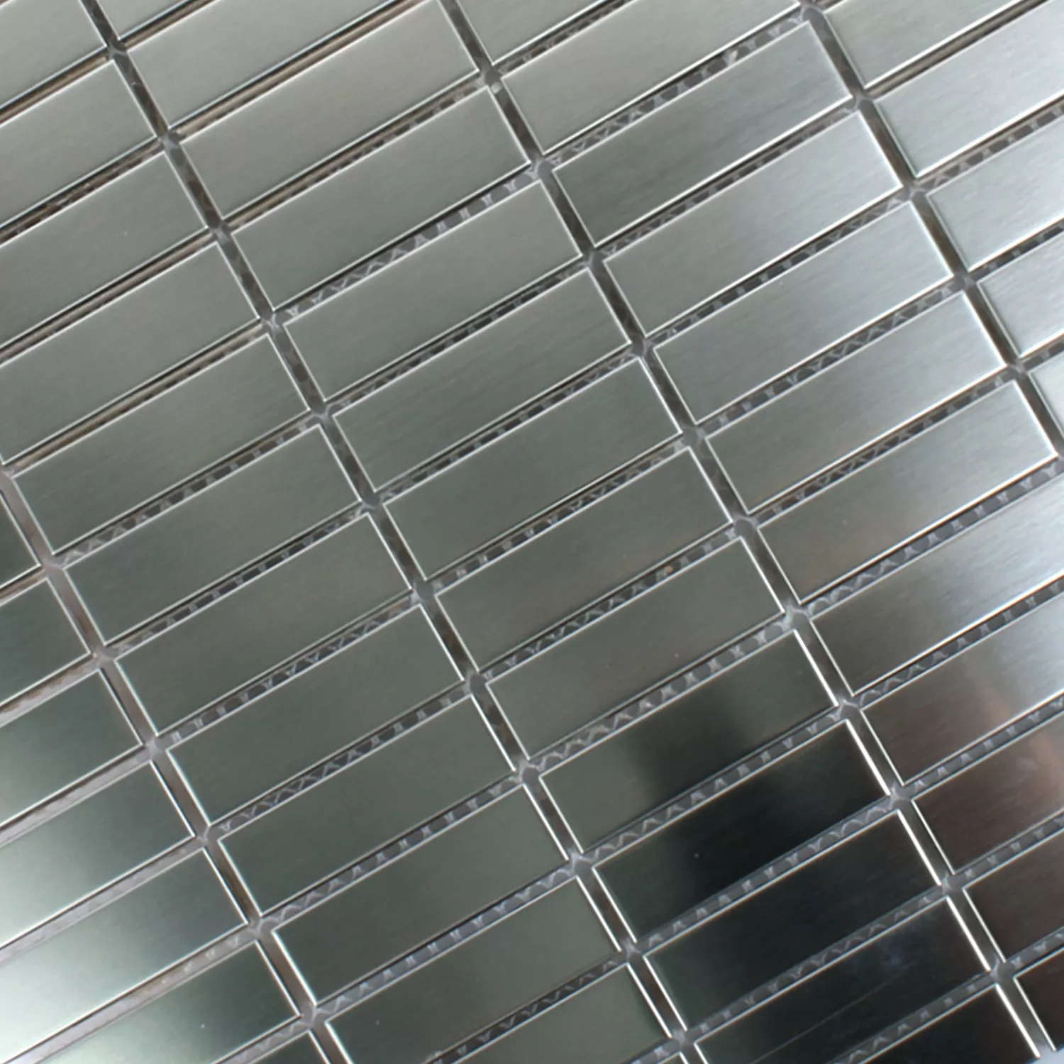 Stainless Steel Mosaic Tiles Glossy Sticks