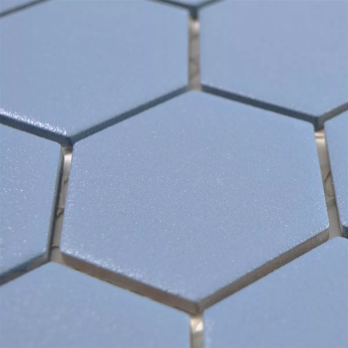 Ceramic Mosaic Bismarck R10B Hexagon Blue H51