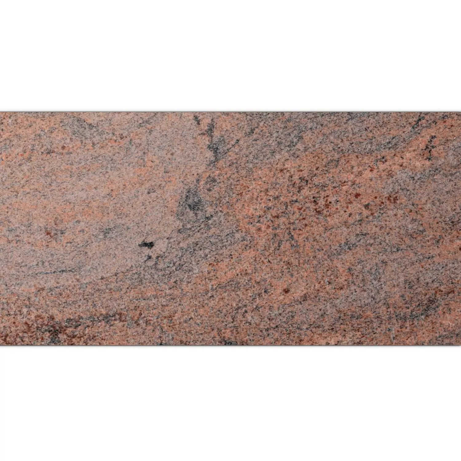 Natural Stone Tiles Granite Multicolor Red Brushed 30,5x61cm