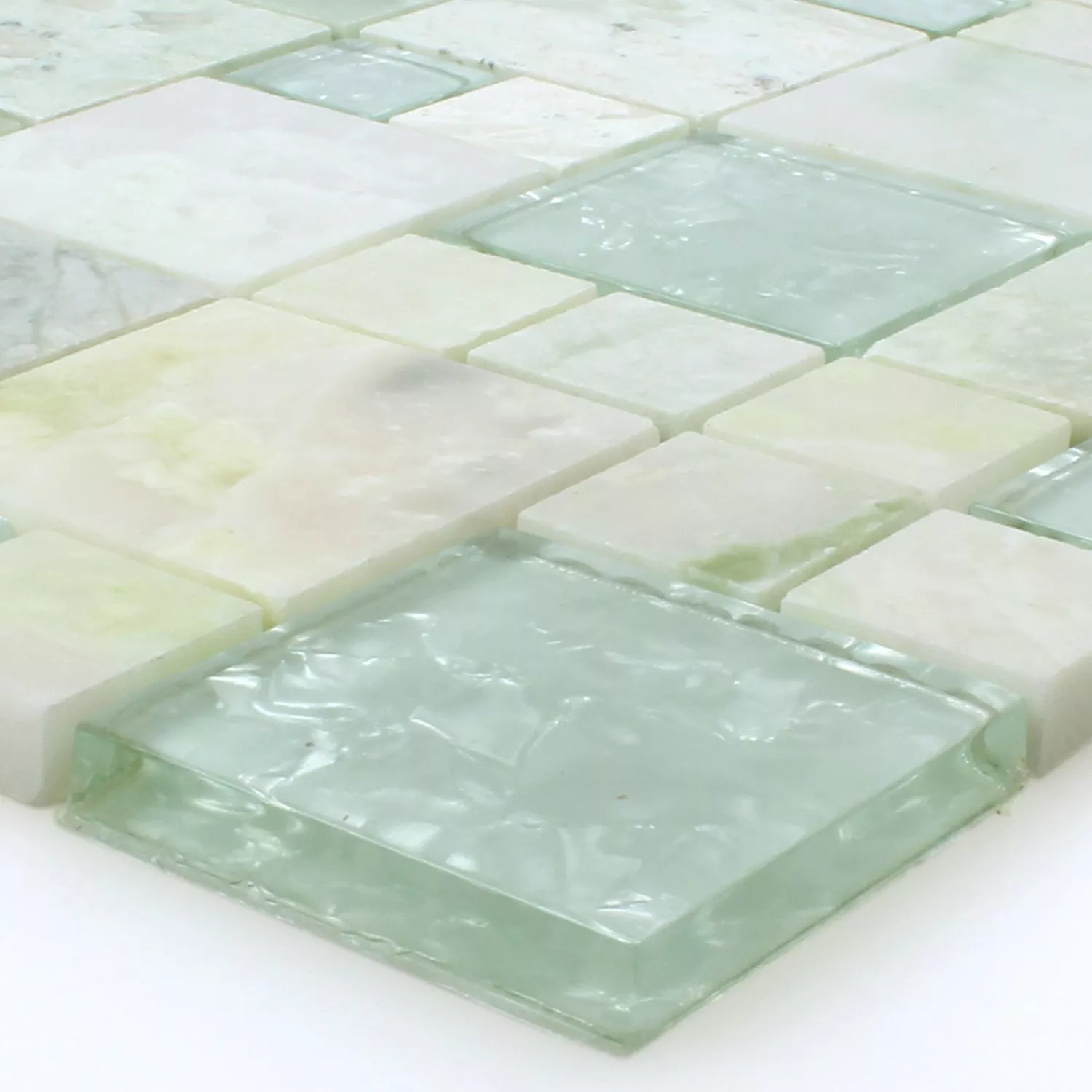 Mosaic Tiles Onyx Larinera Green Gold Mix Mosaic Tiles Onyx Larinera Green Gold Mix