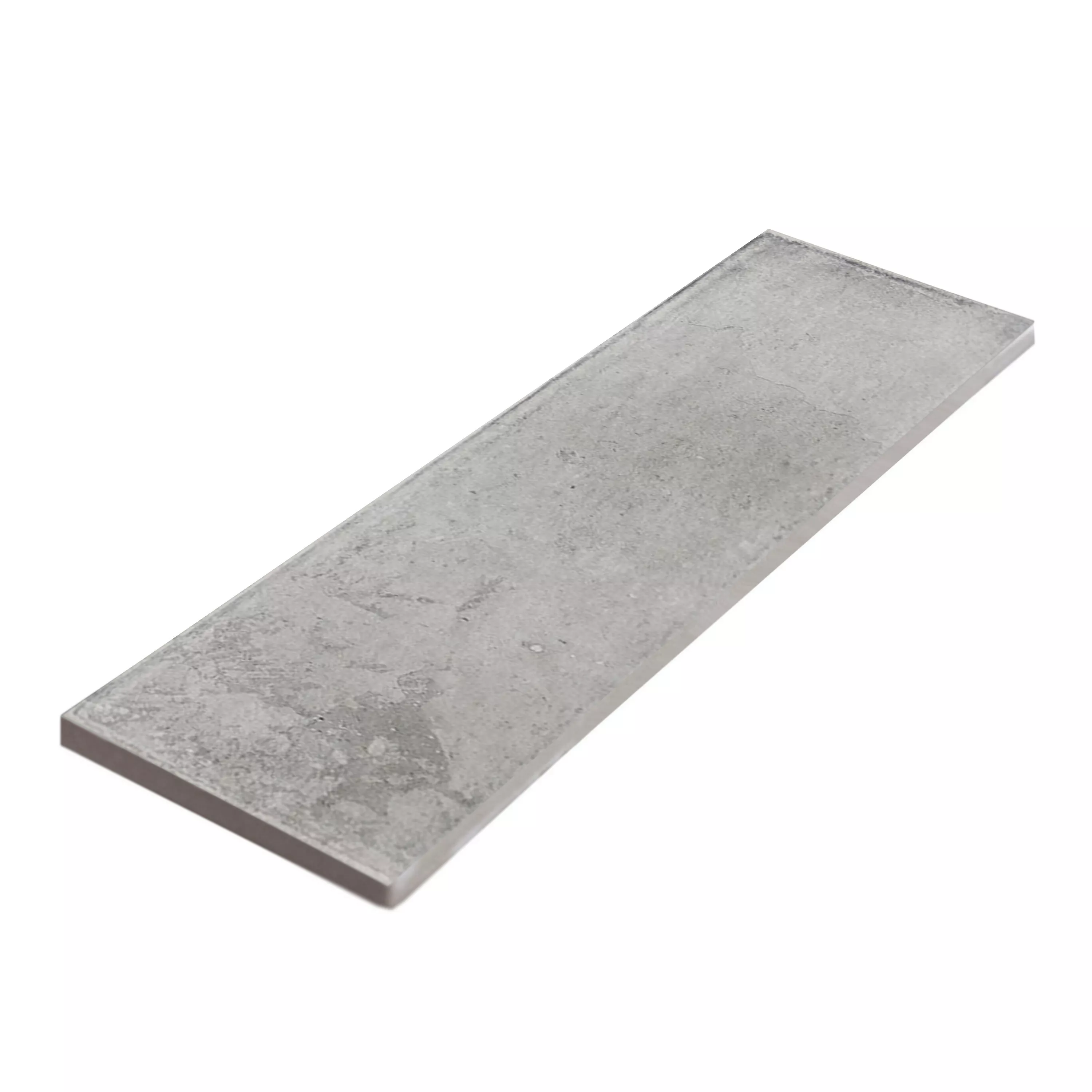 Wall Tiles Herzog Mat 7x28cm Silver