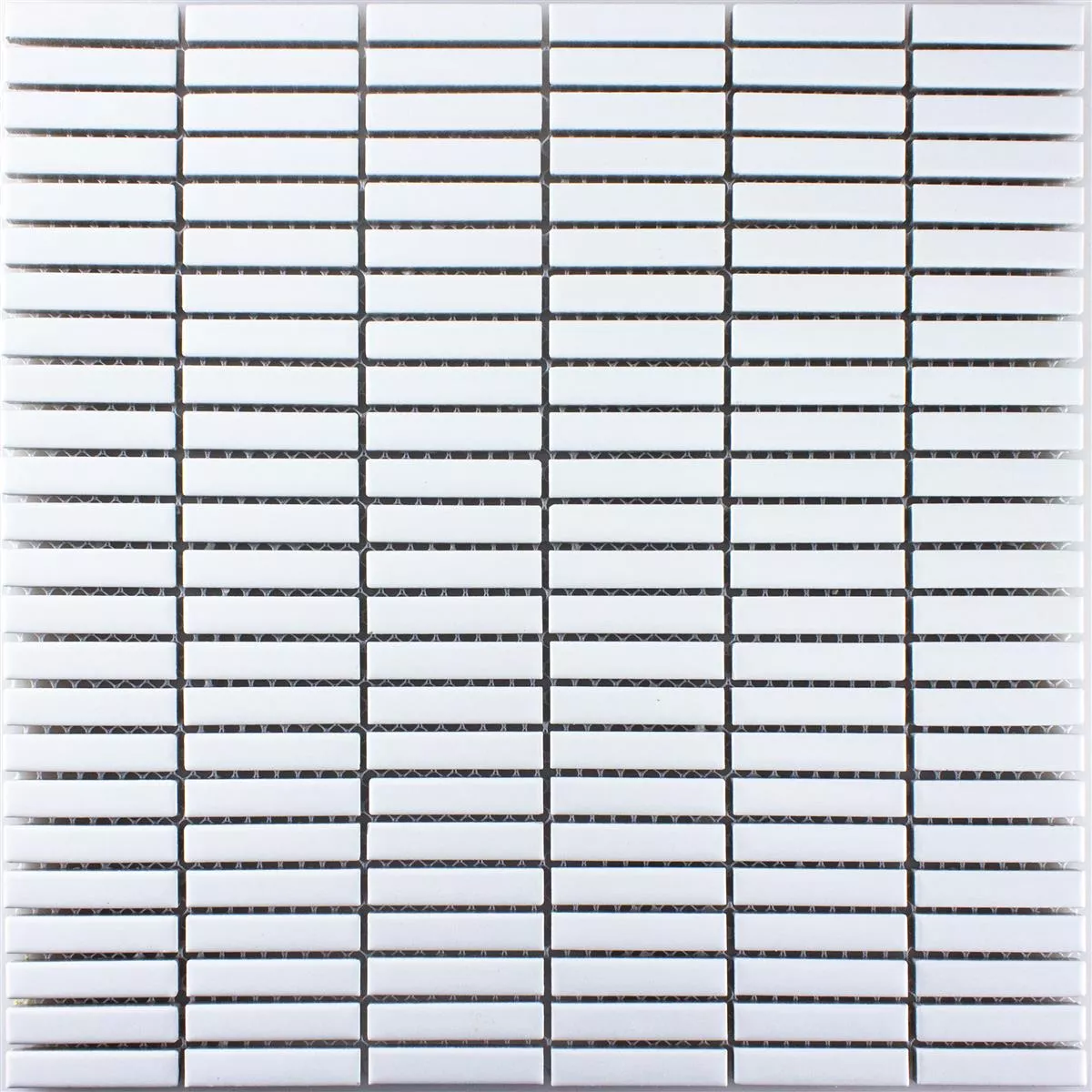 Ceramic Mosaic Tiles Midway Blanc Glossy Ceramic Mosaic Tiles Midway Blanc Glossy