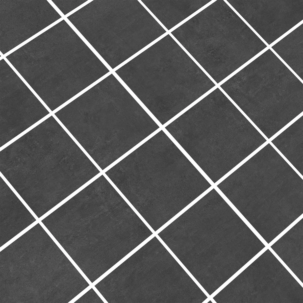 Mosaic Tiles Cairo Anthracite Square 6mm