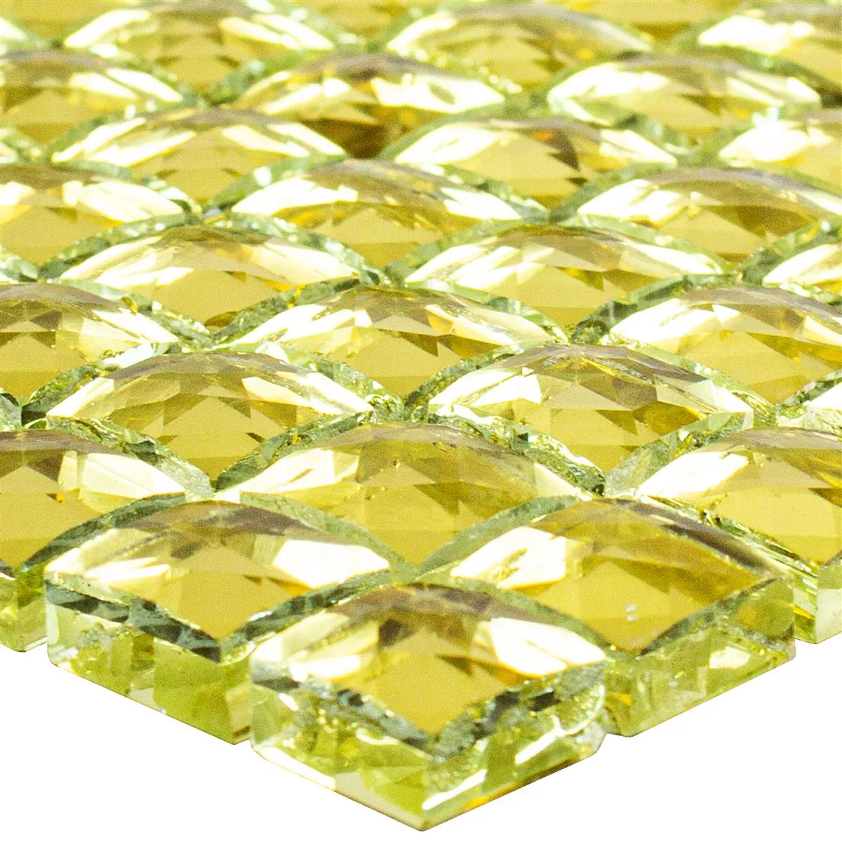 Glass Mosaic Tile Victoria Gold Square 15 Glass Mosaic Tile Victoria Gold Square 15