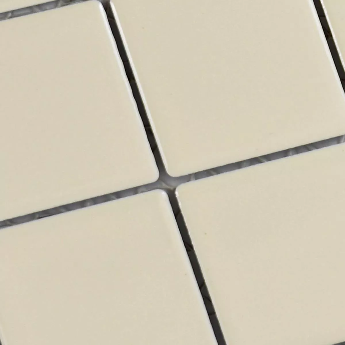 Sample Ceramic Mosaic Tiles Adrian Beige Mat Square 48
