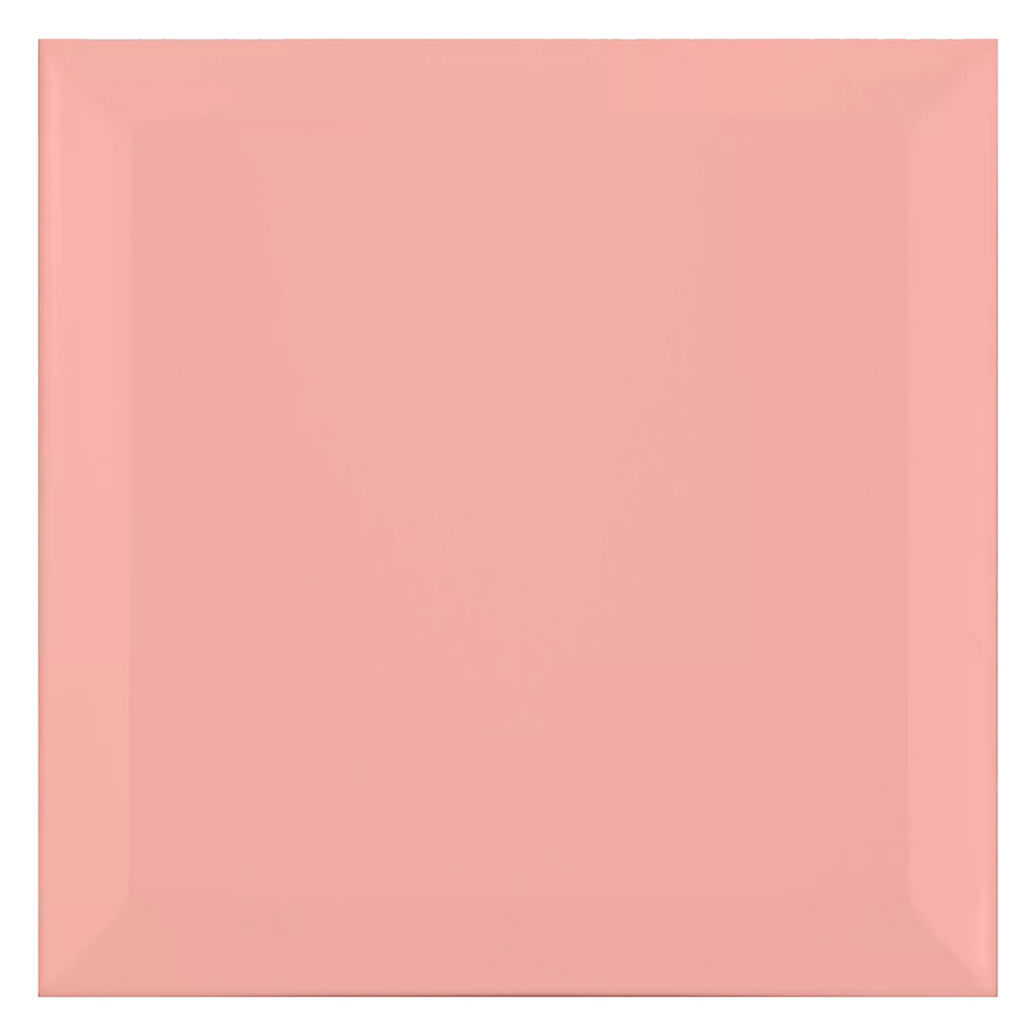 Metro tile Pink Mat 15x15 cm Facet Eris Pink