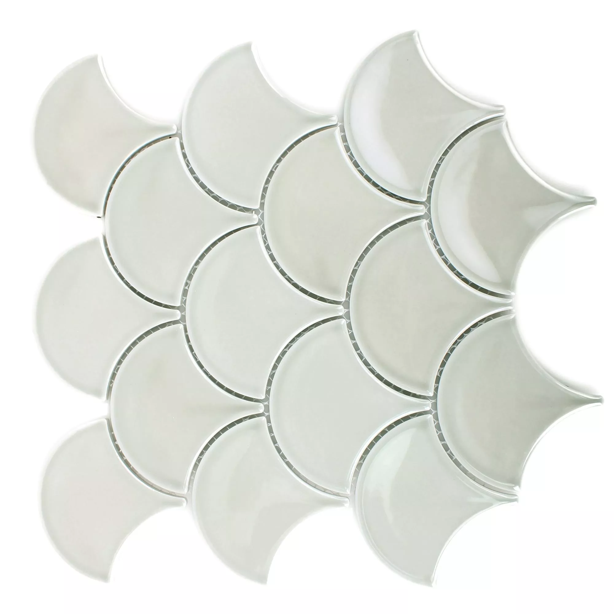 Sample Ceramic Mosaic Tiles Madison Grey