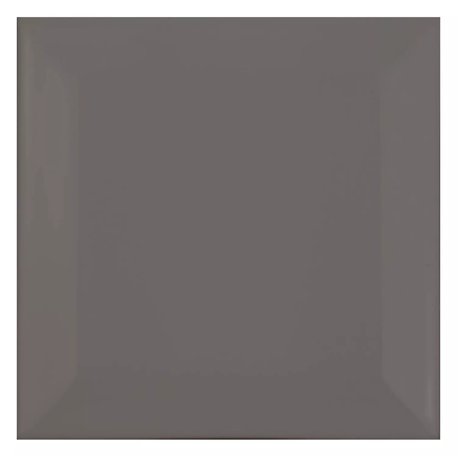 Metro tile Grey Mat 10x10 cm Facet Catarina Marengo