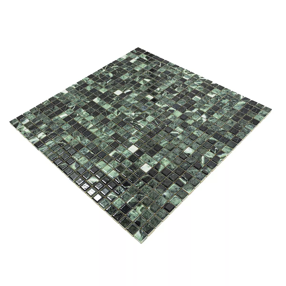 Ceramic Mosaic Tiles Elysium Marble Optic Green 12