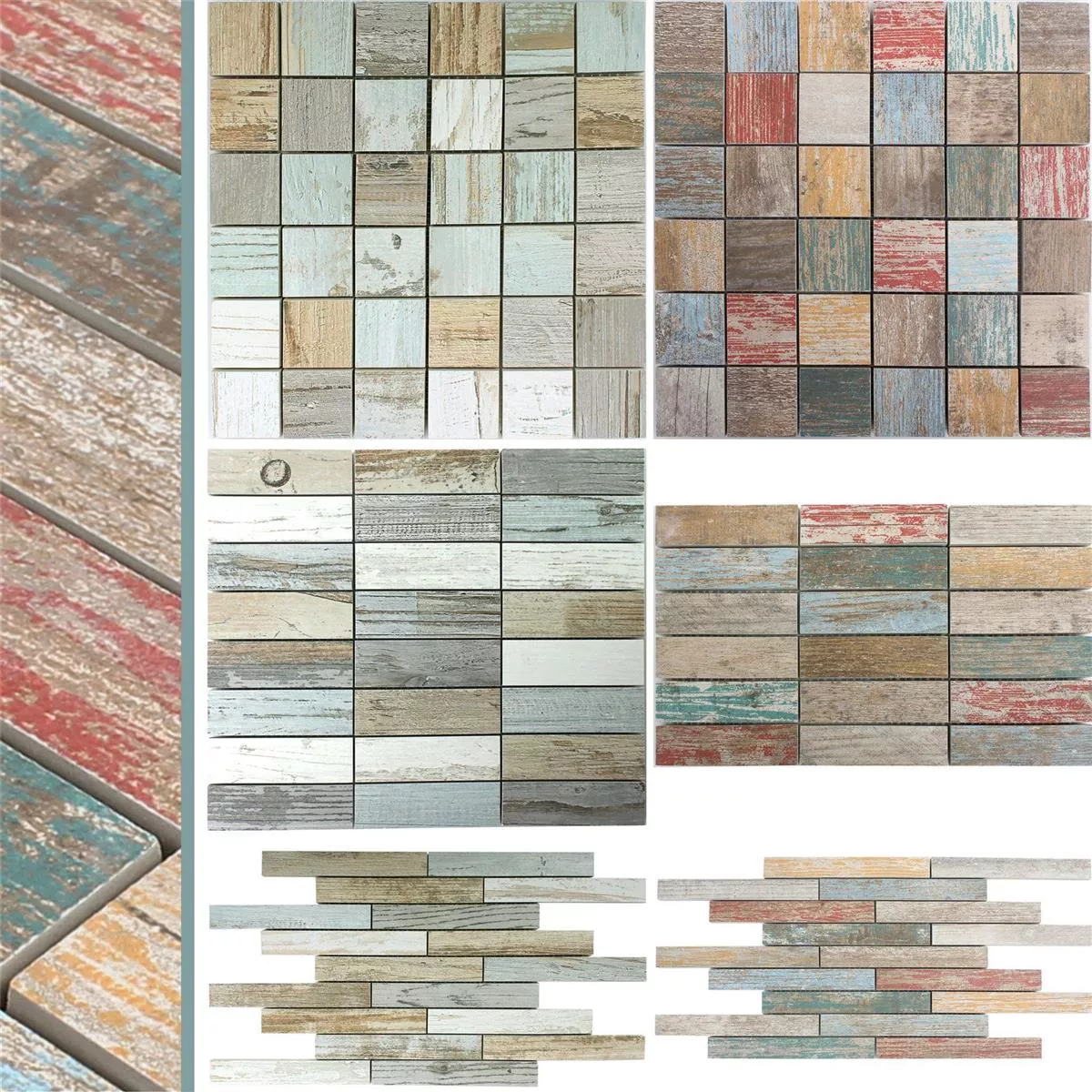 Sample Ceramic Mosaic Tiles Concerto R10/B