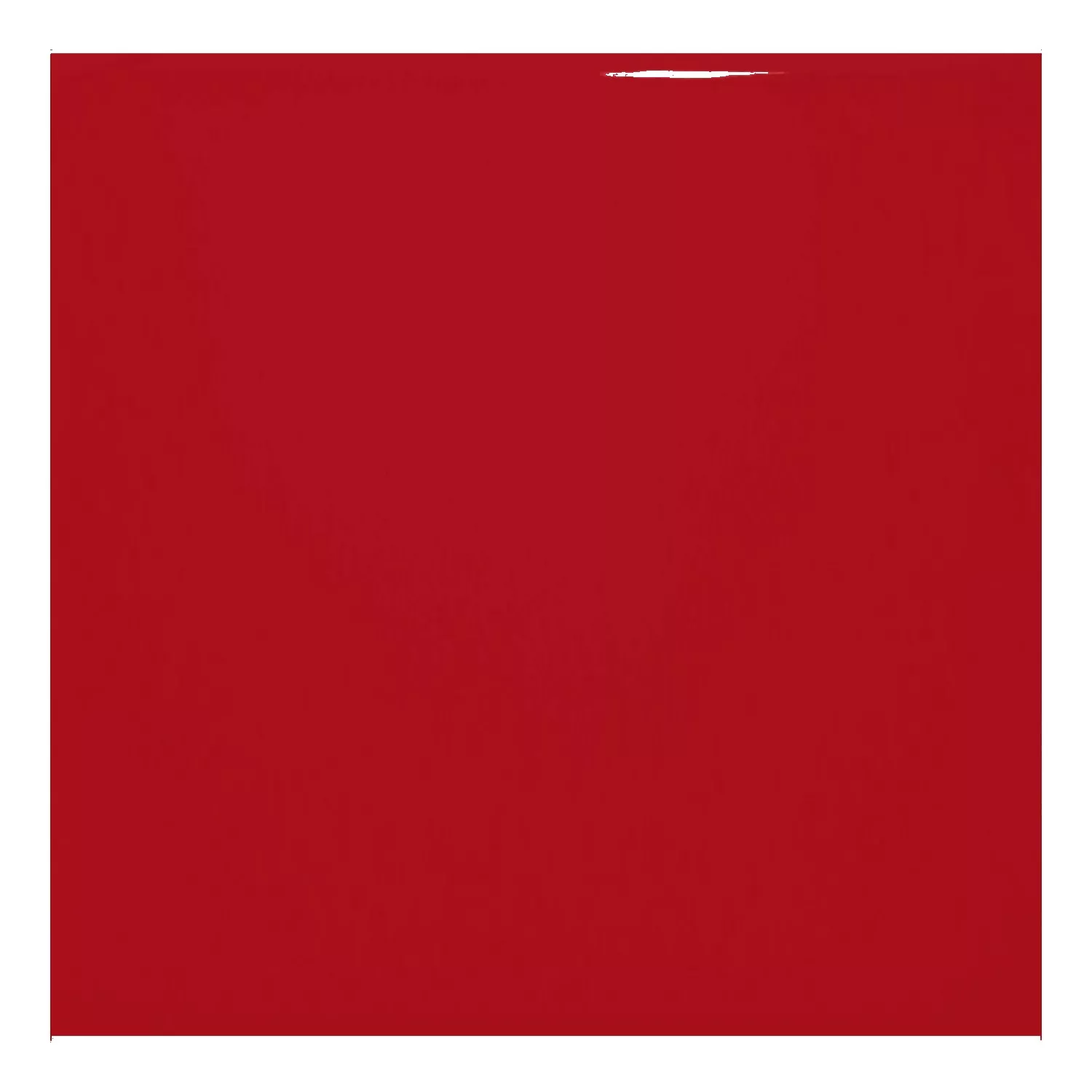 Metro tile Red Glossy 15x15 cm Without Facet Miona Fuego