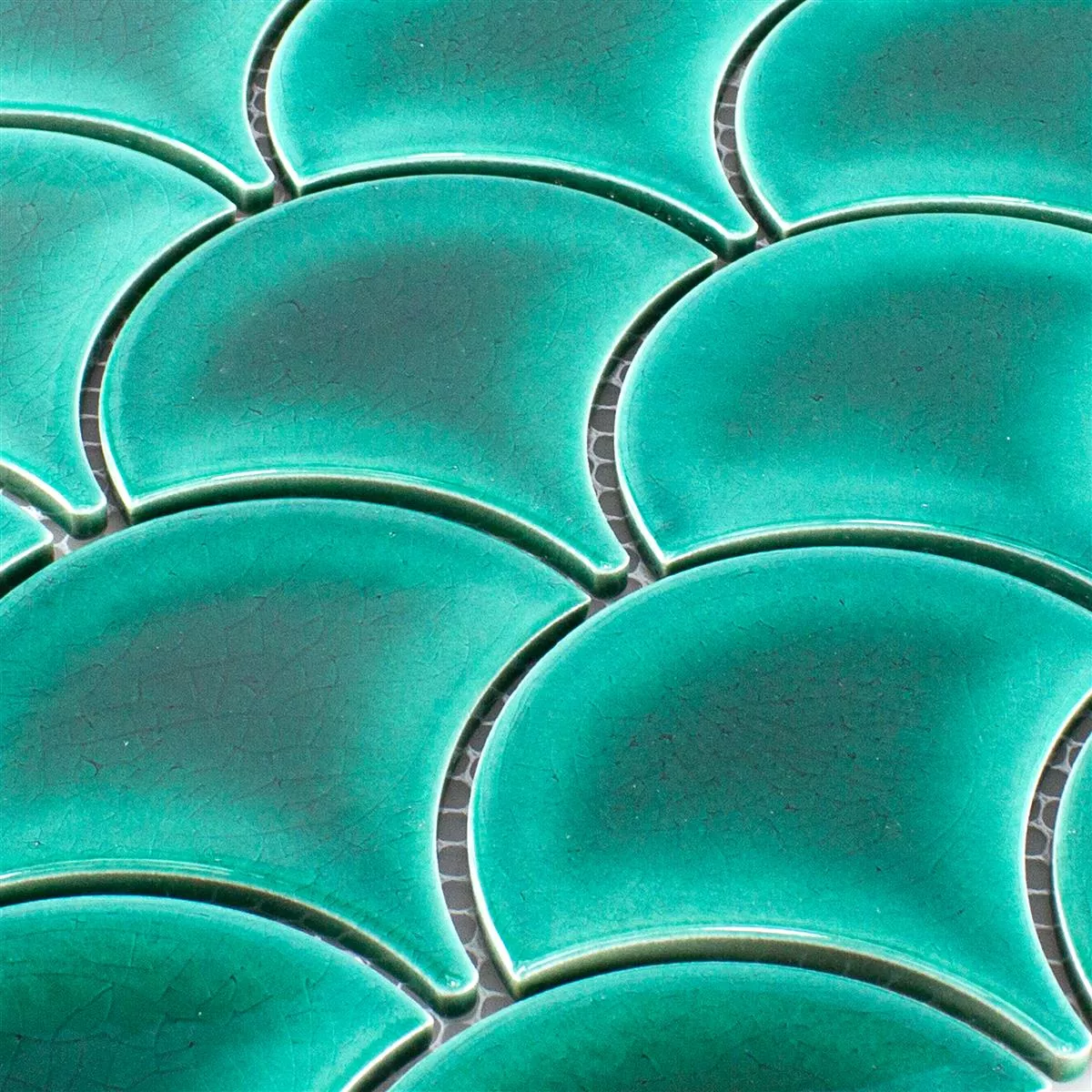 Ceramic Mosaic Tiles Newark Green