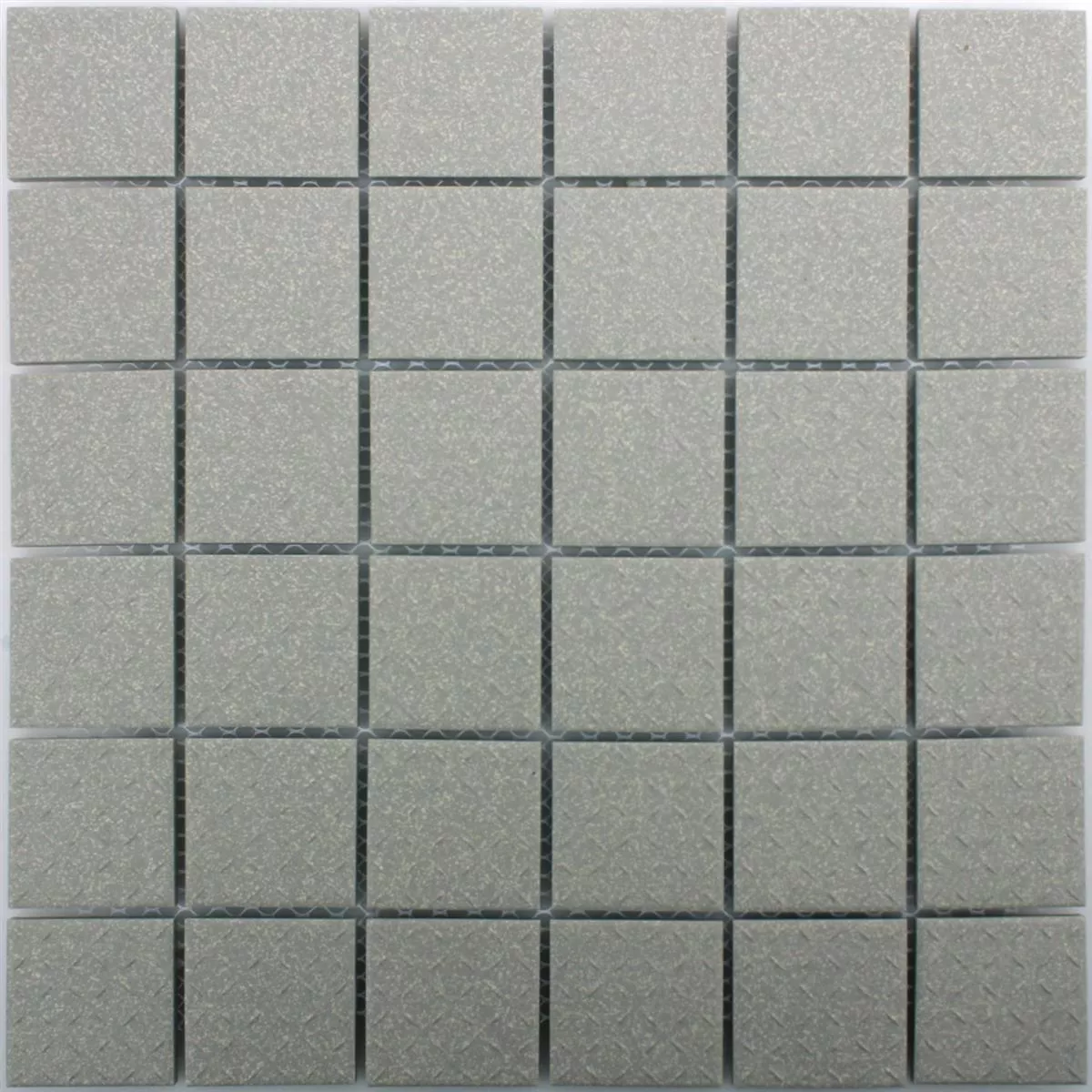 Sample Mosaic Tiles Ceramic Grey Mat R11