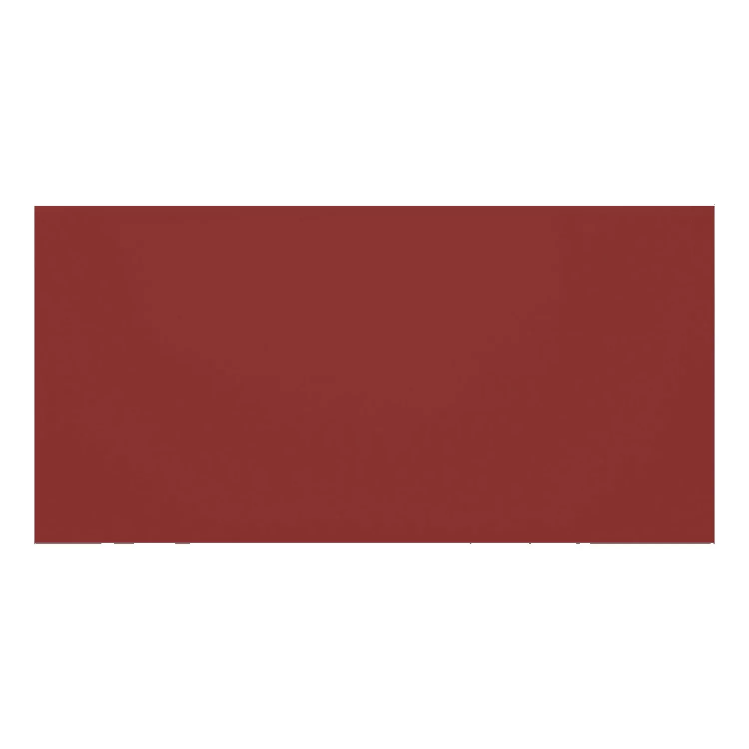 Metro tile Red Mat 10x20 cm Without Facet Avebury Burdeos