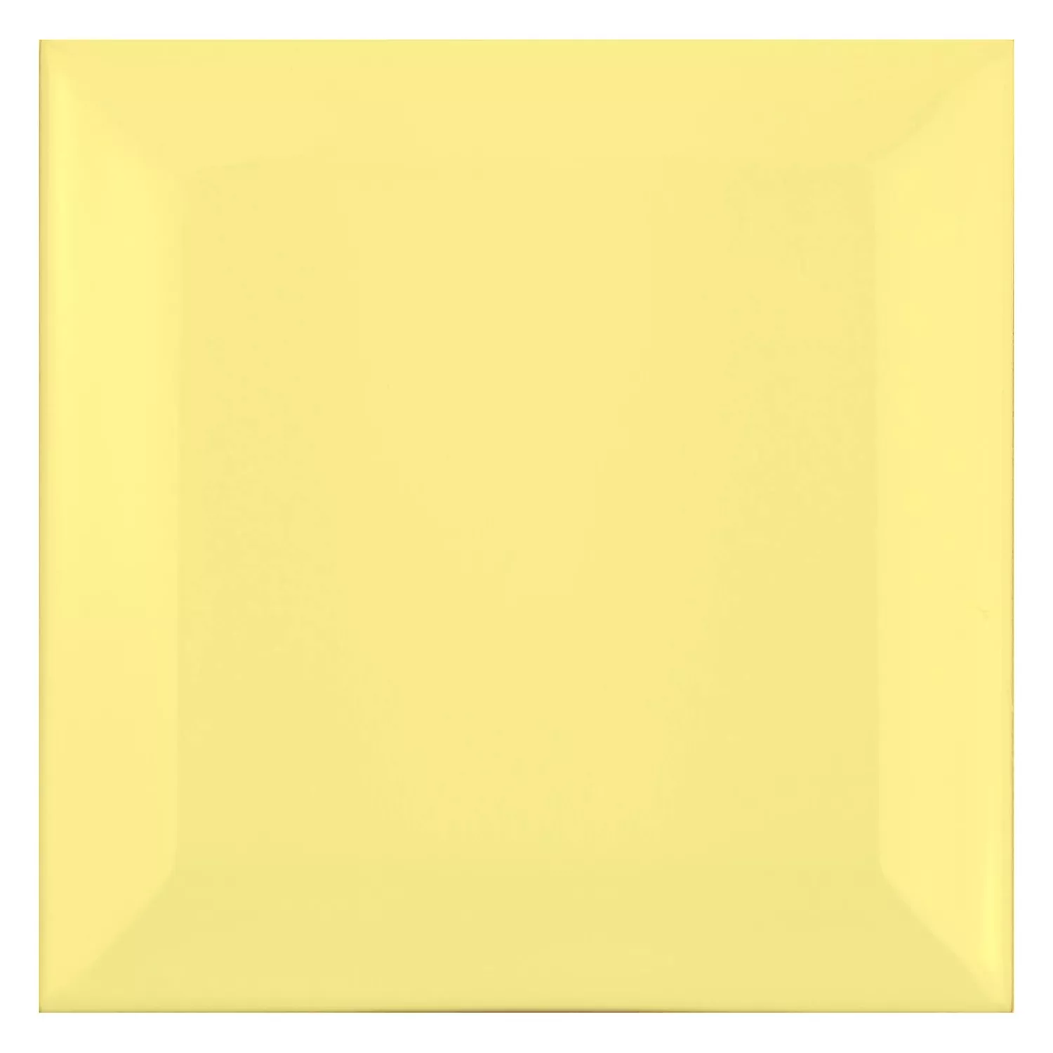Metro tile Yellow Mat 10x10 cm Facet Catarina Amarillo
