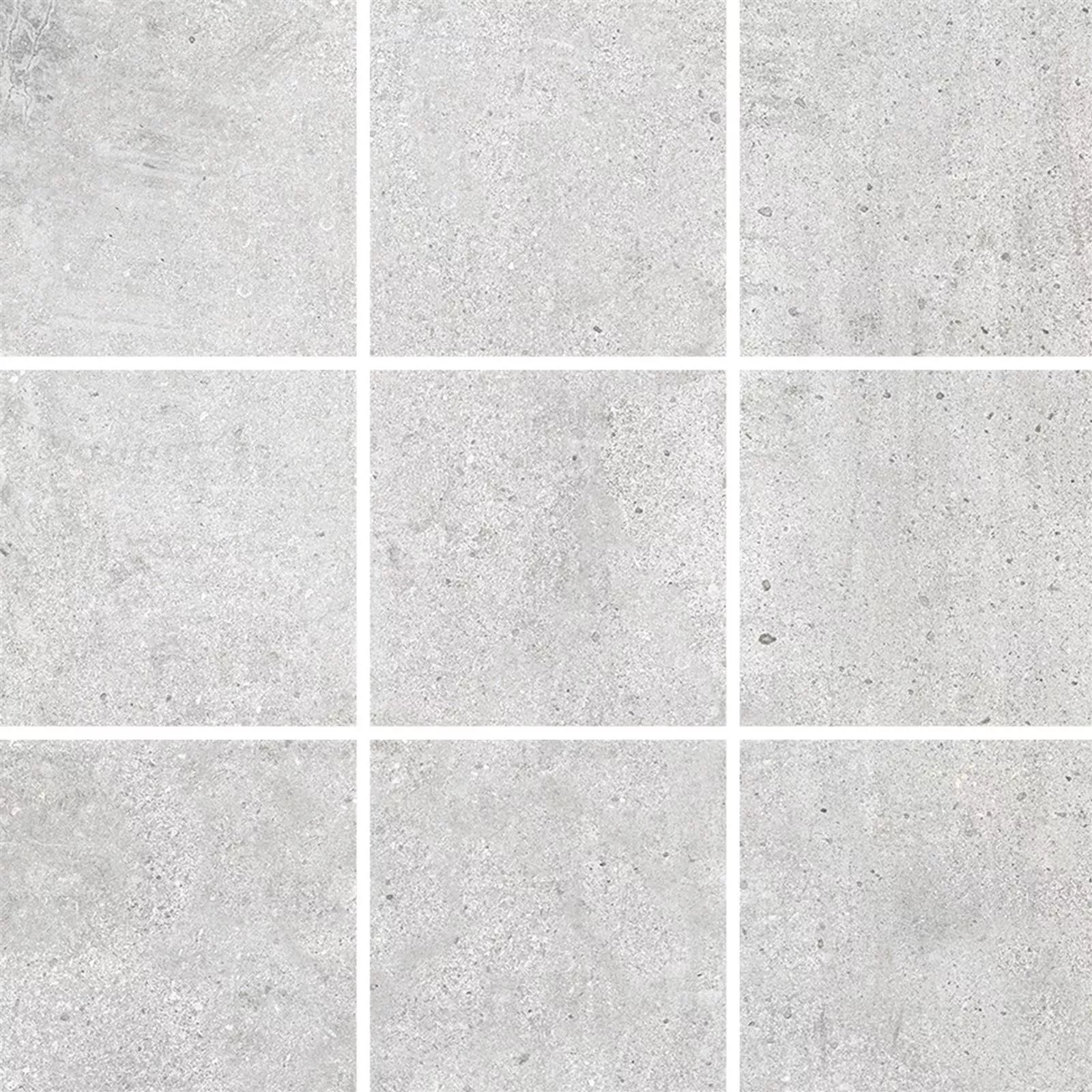 Floor Tiles Freeland Stone Optic R10/B Light Grey 60x60cm