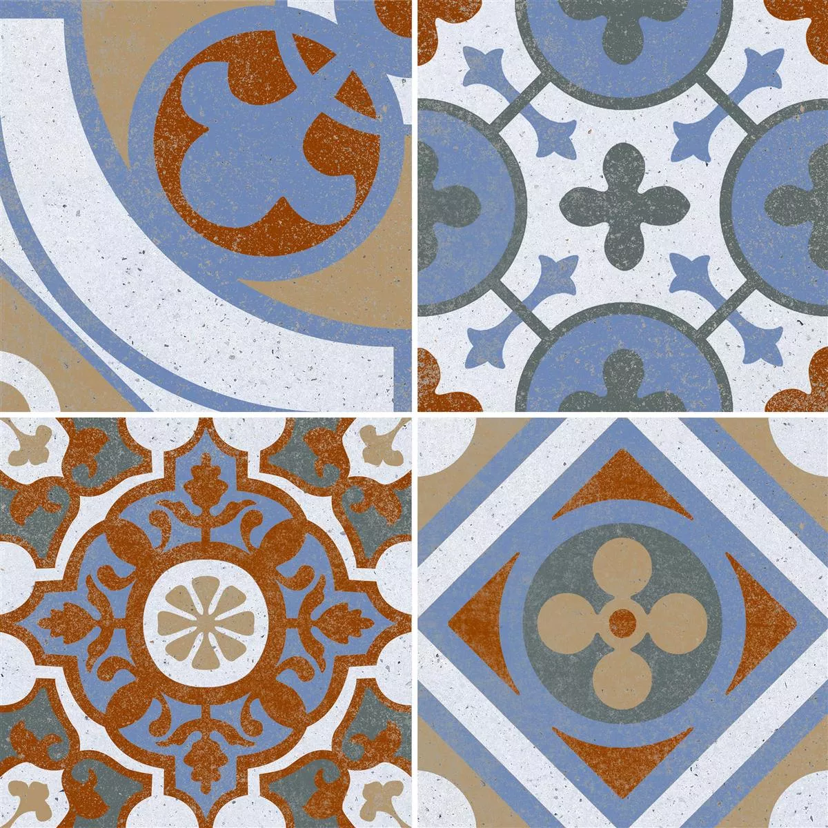 Sample Cement floor tiles optics Arabella Colored 20x20cm