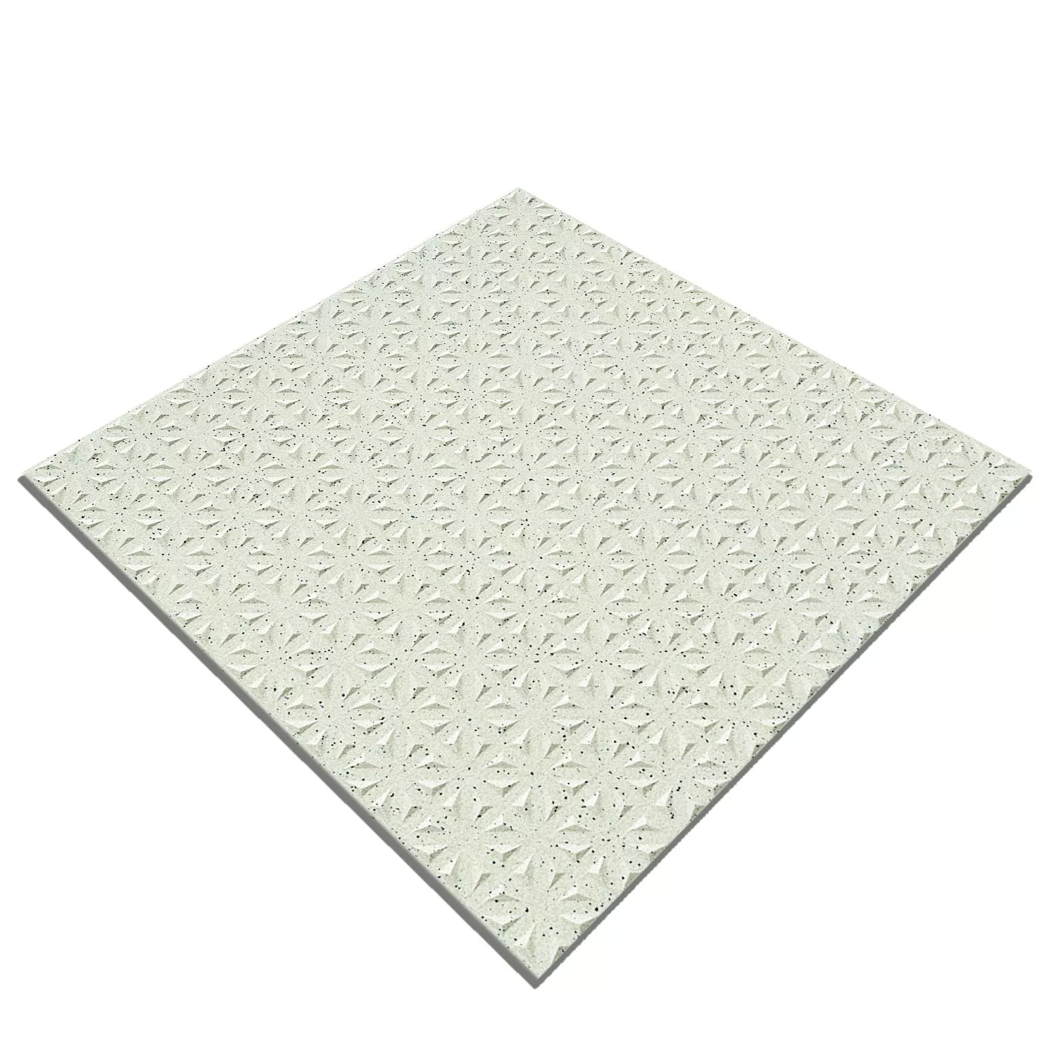 Sample Floor Tiles Fine Grain R12/V4 Creme Mat 20x20cm