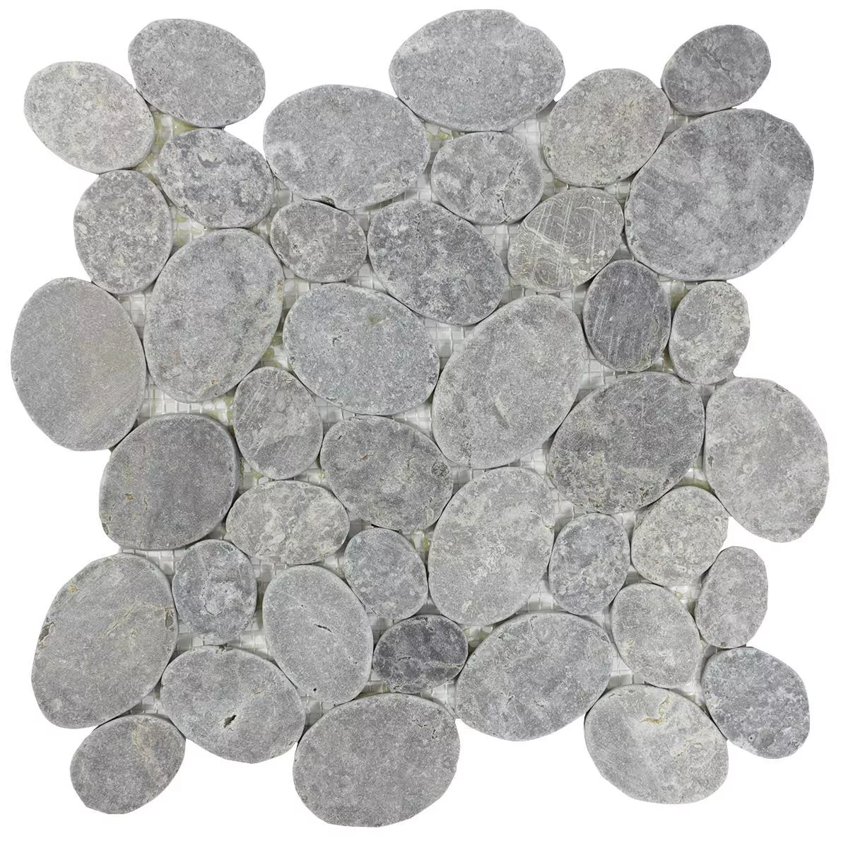 Pebble Mosaic Tiles Leoben Anthracite Grey Pebble Mosaic Tiles Leoben Anthracite Grey