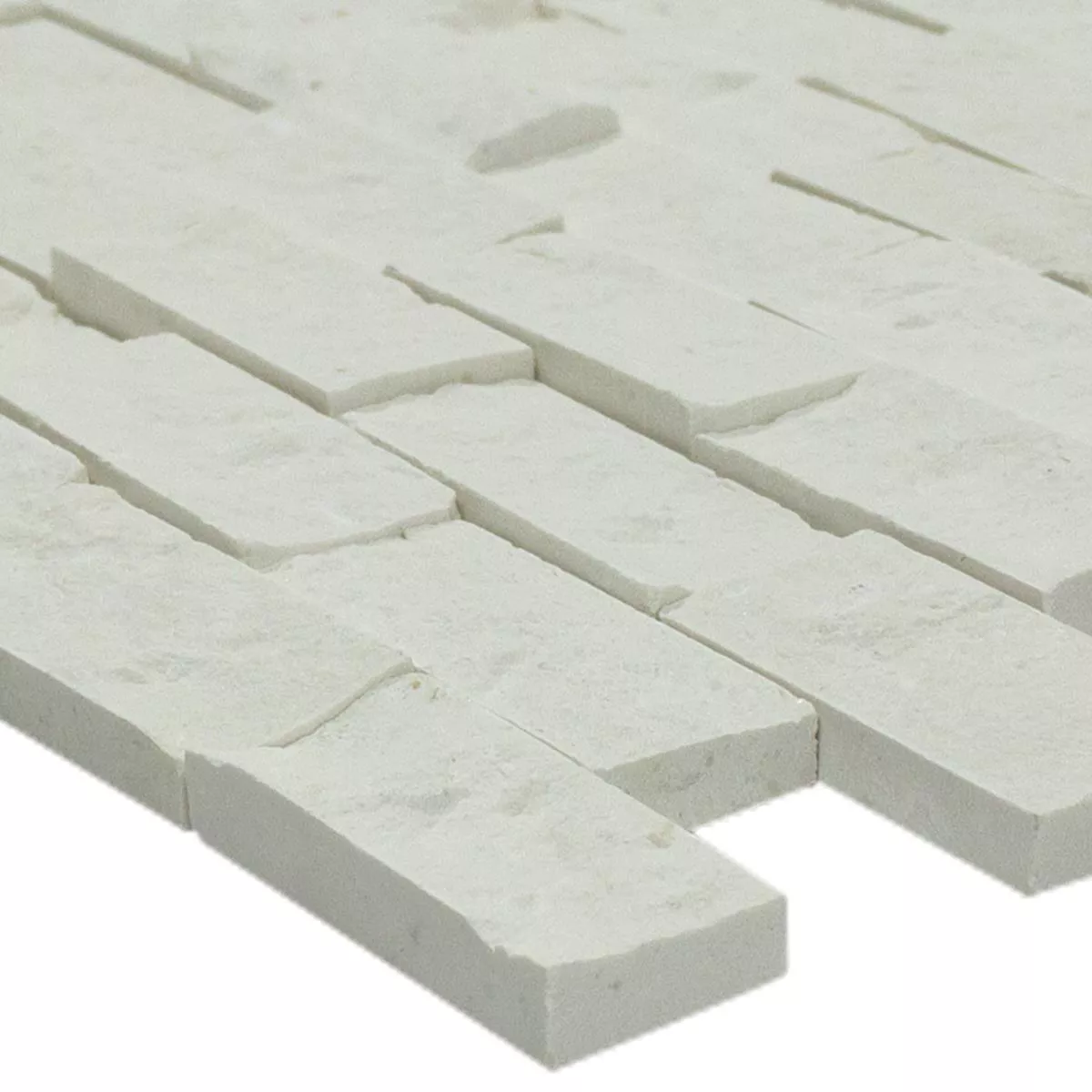 Mosaic Tile Natural Stone Medina White