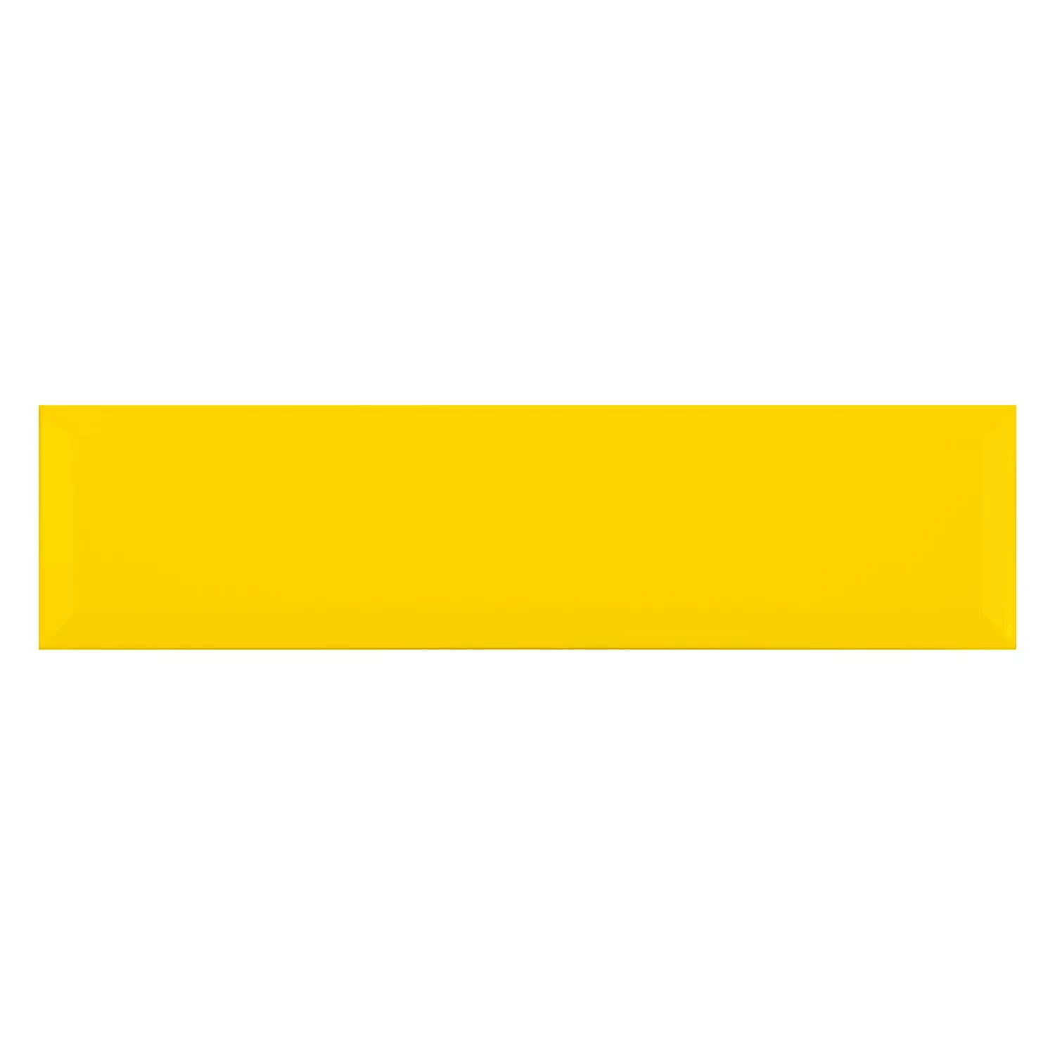 Metro tile Yellow Mat 7,5x30 cm Facet Freiberg Sol