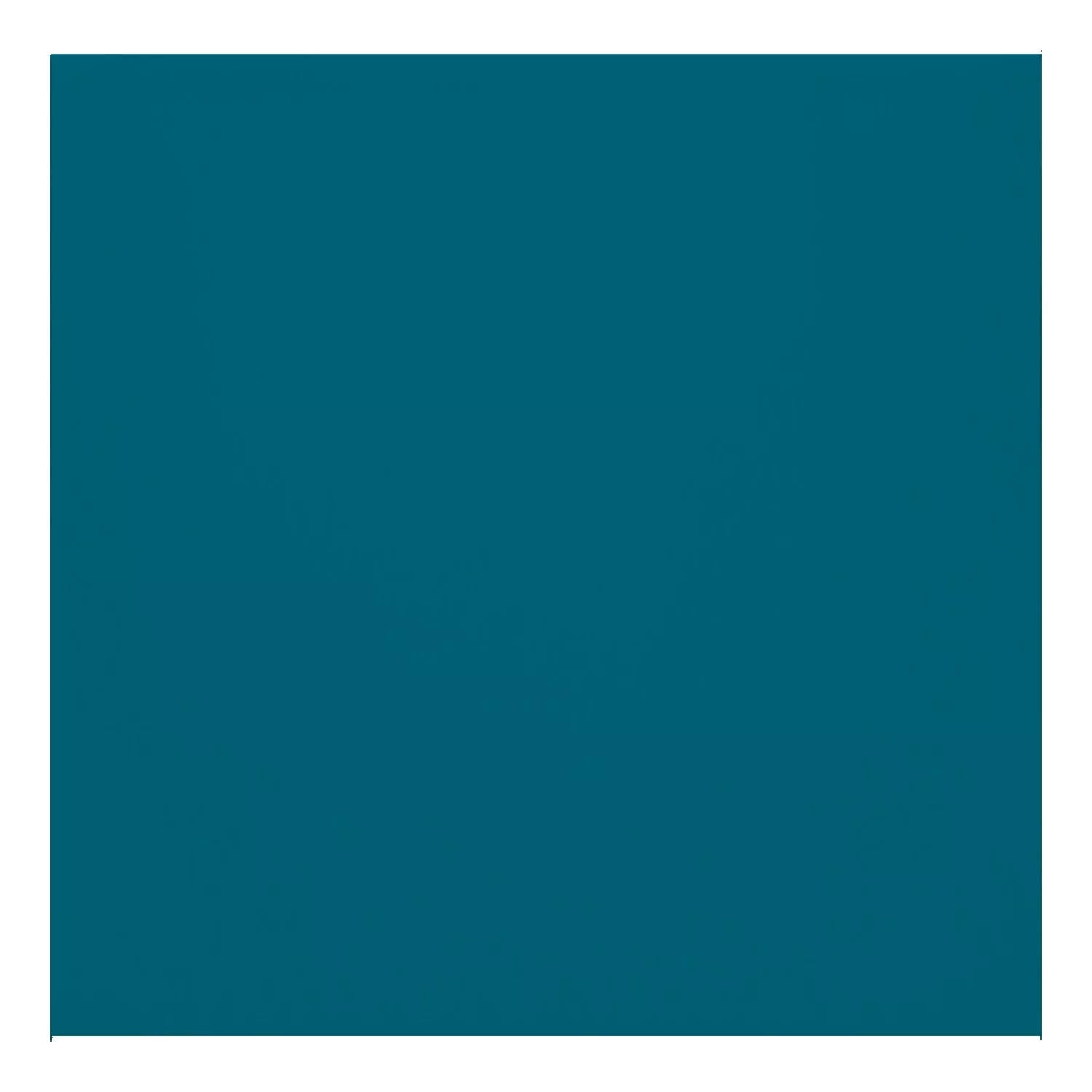 Metro tile Cyan Mat 10x10 cm Without Facet Freyburg Oil